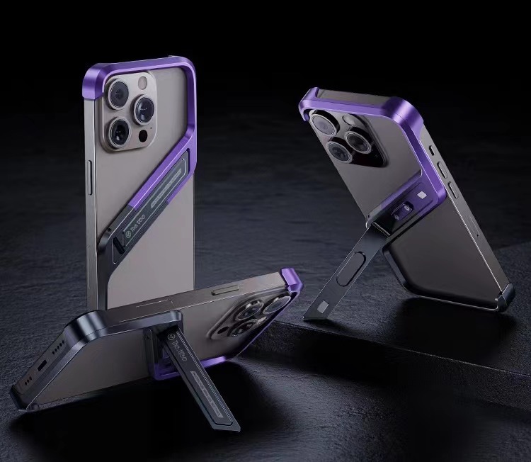 Special-shaped Borderless T-stand Phone Case