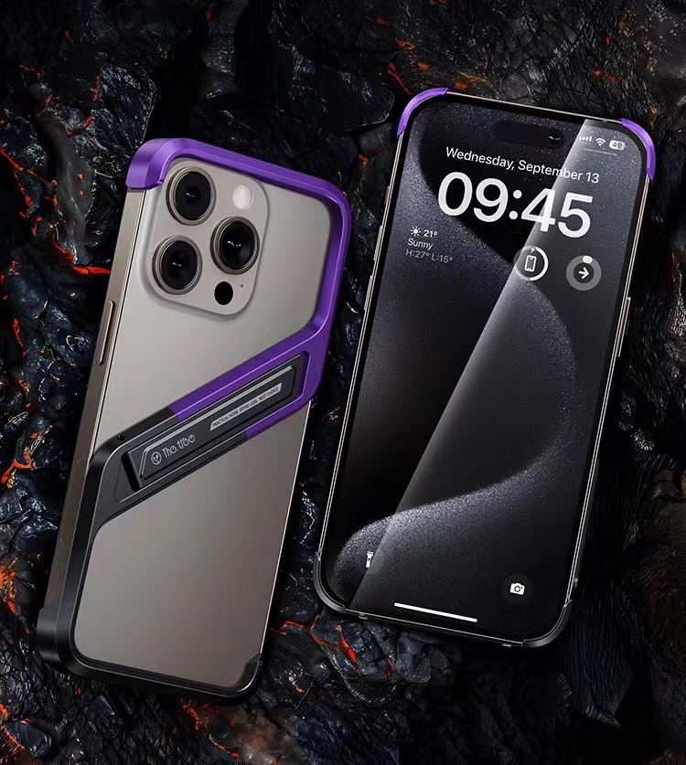 Special-shaped Borderless T-stand Phone Case