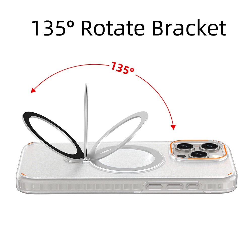 New Colorful Magnetic Bracket Phone Case