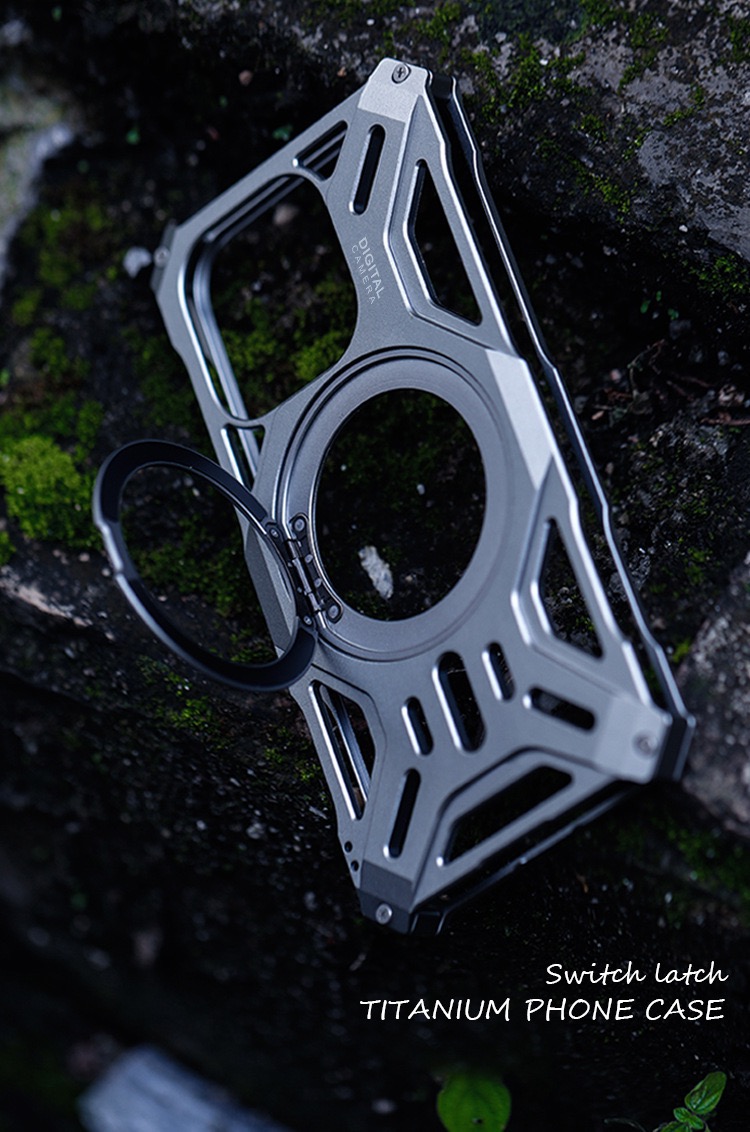 Aluminum Alloy Magnetic Frameless Phone Case