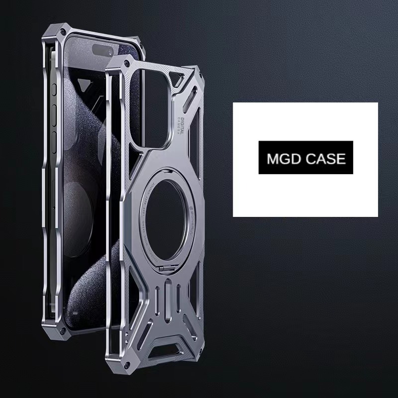 Aluminum Alloy Magnetic Frameless Phone Case