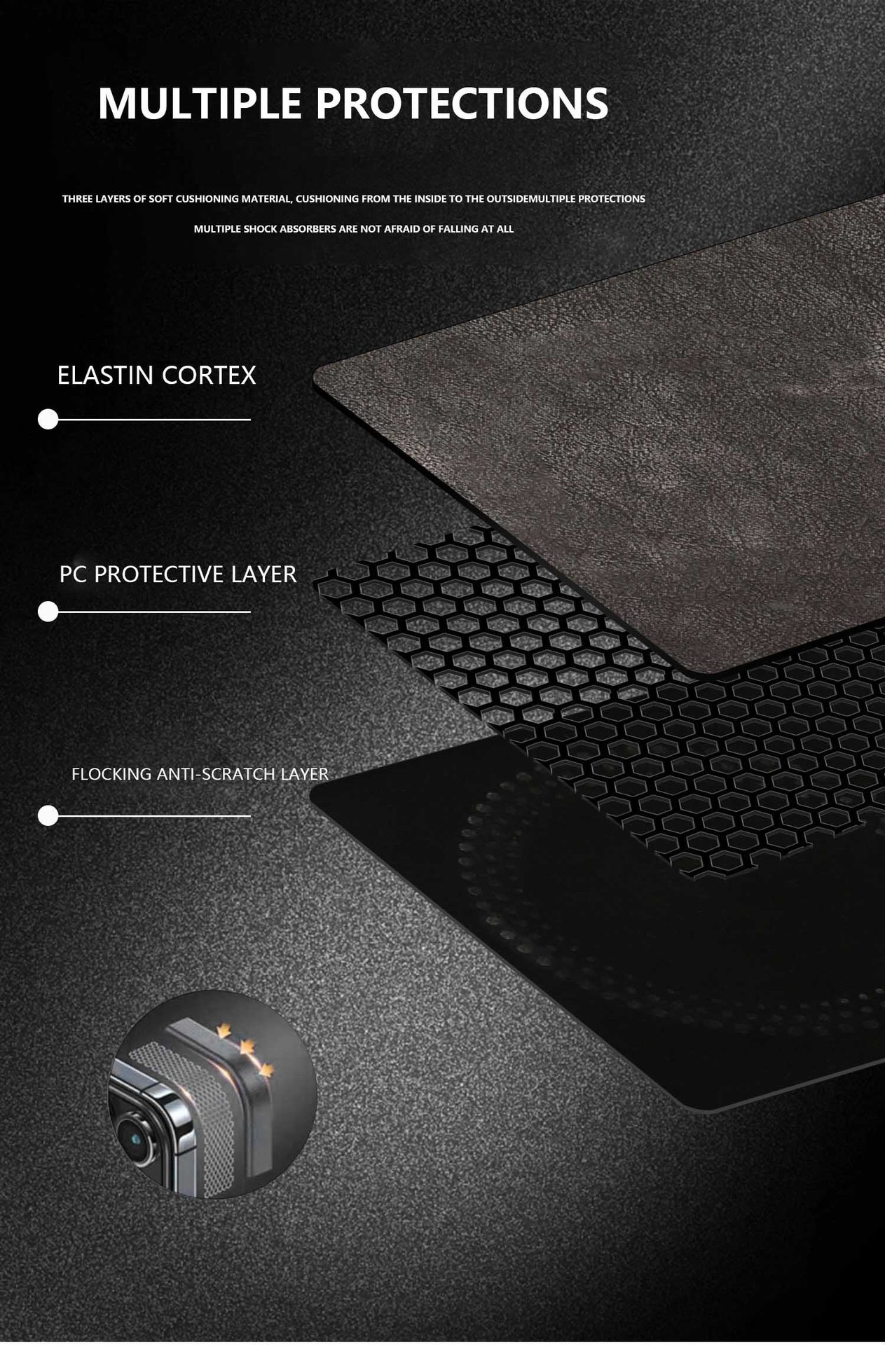 2024 New Business Suede Magnetic Phone Case