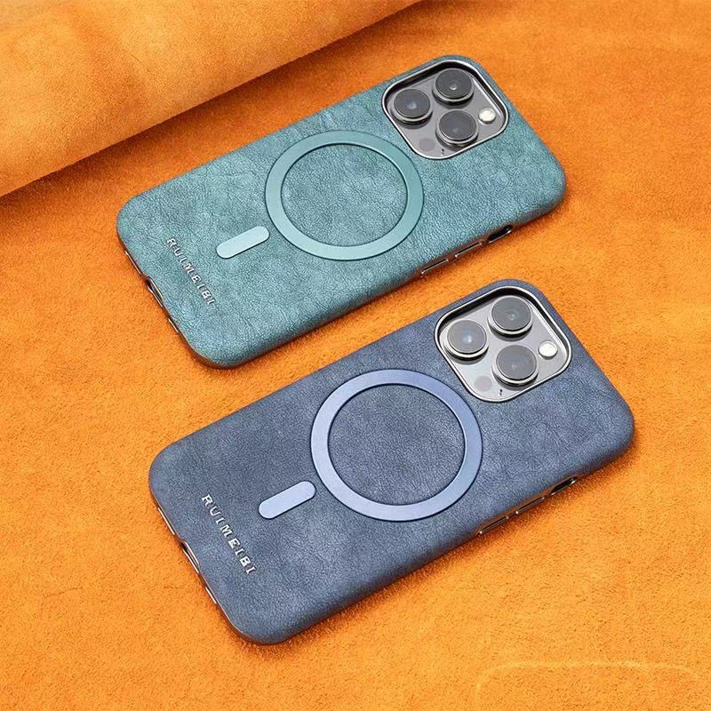 2024 New Business Suede Magnetic Phone Case