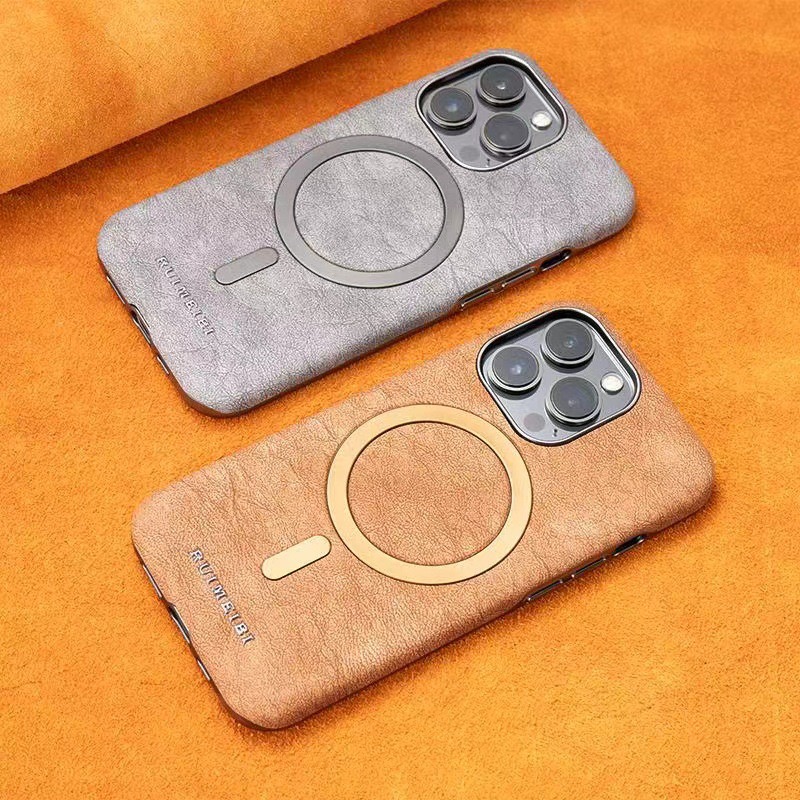2024 New Business Suede Magnetic Phone Case