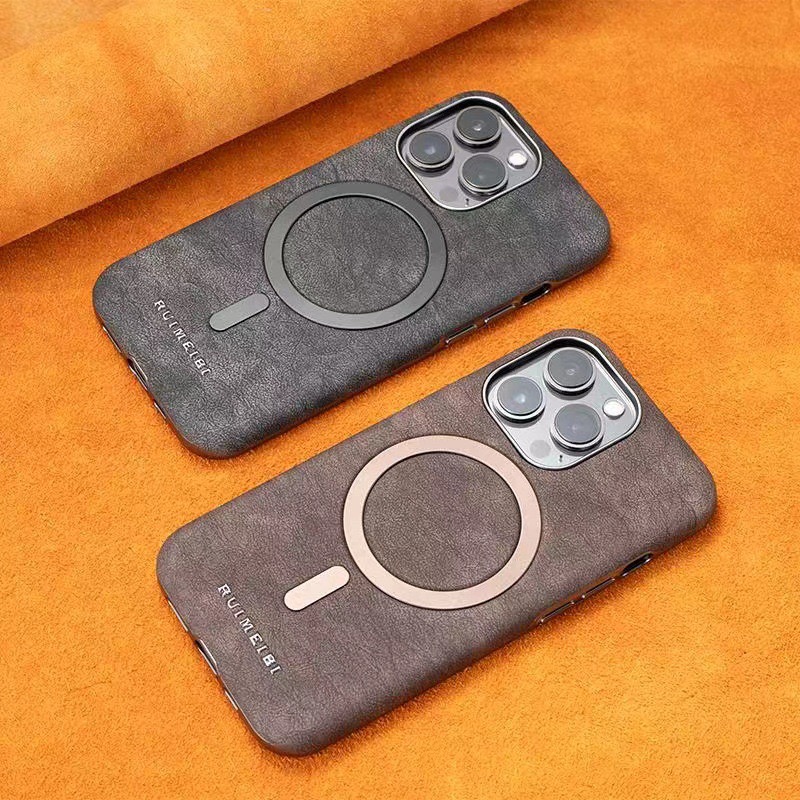 2024 New Business Suede Magnetic Phone Case