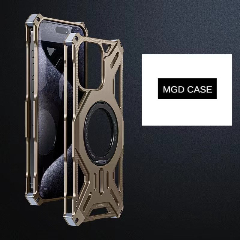 Aluminum Alloy Magnetic Frameless Phone Case