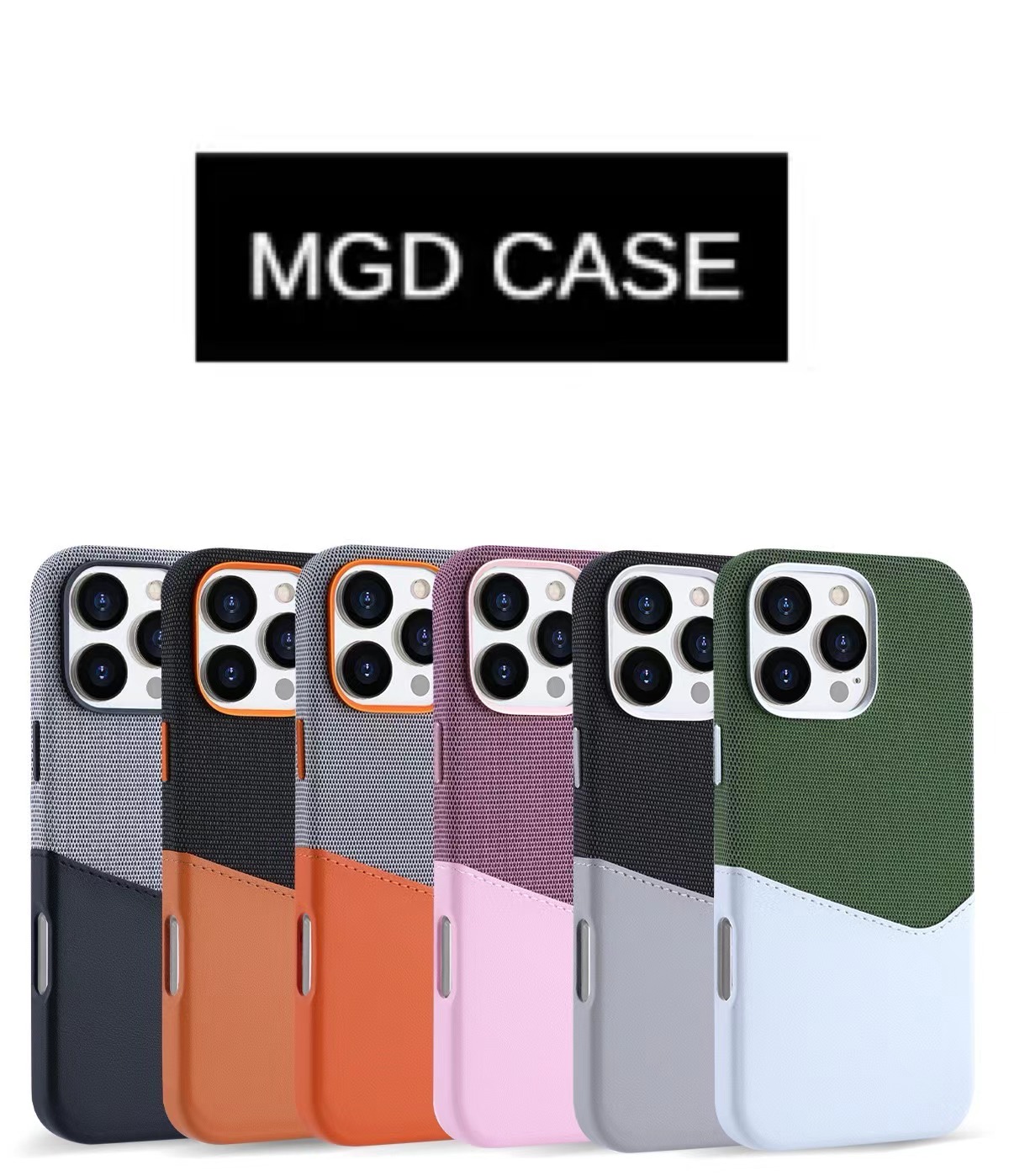 Leather Textured Stitching Magnetic Card Slot Phone Case