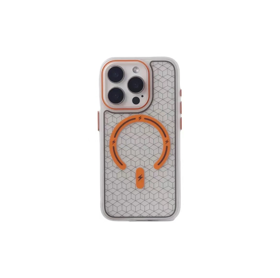 Lightning Frosted Magnetic Phone Case