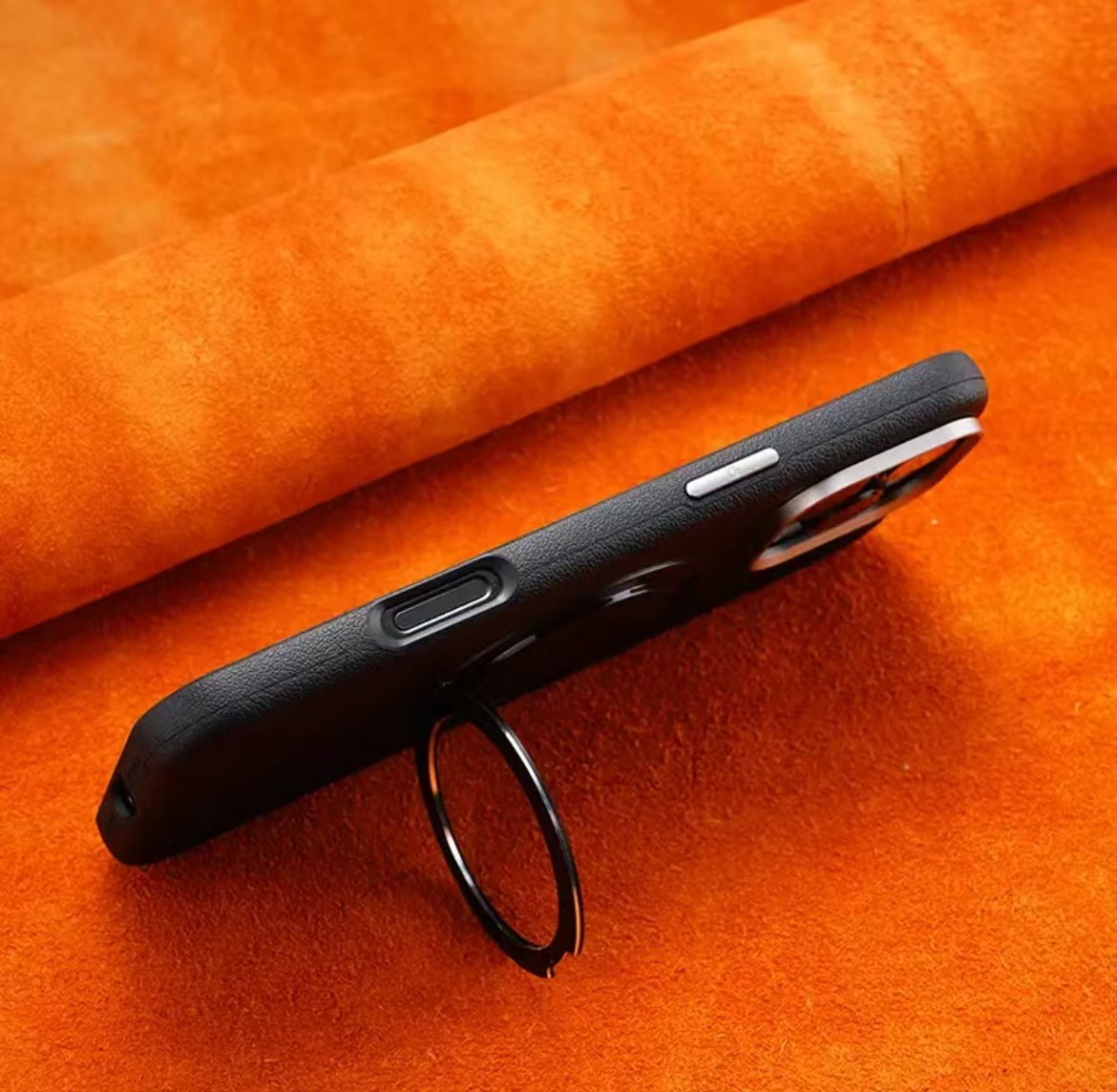 Rotating Stand Magnetic Leather Phone Case