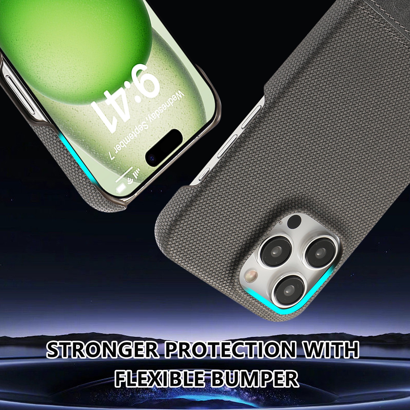 Leather Stitching Anti-slip Phone Case