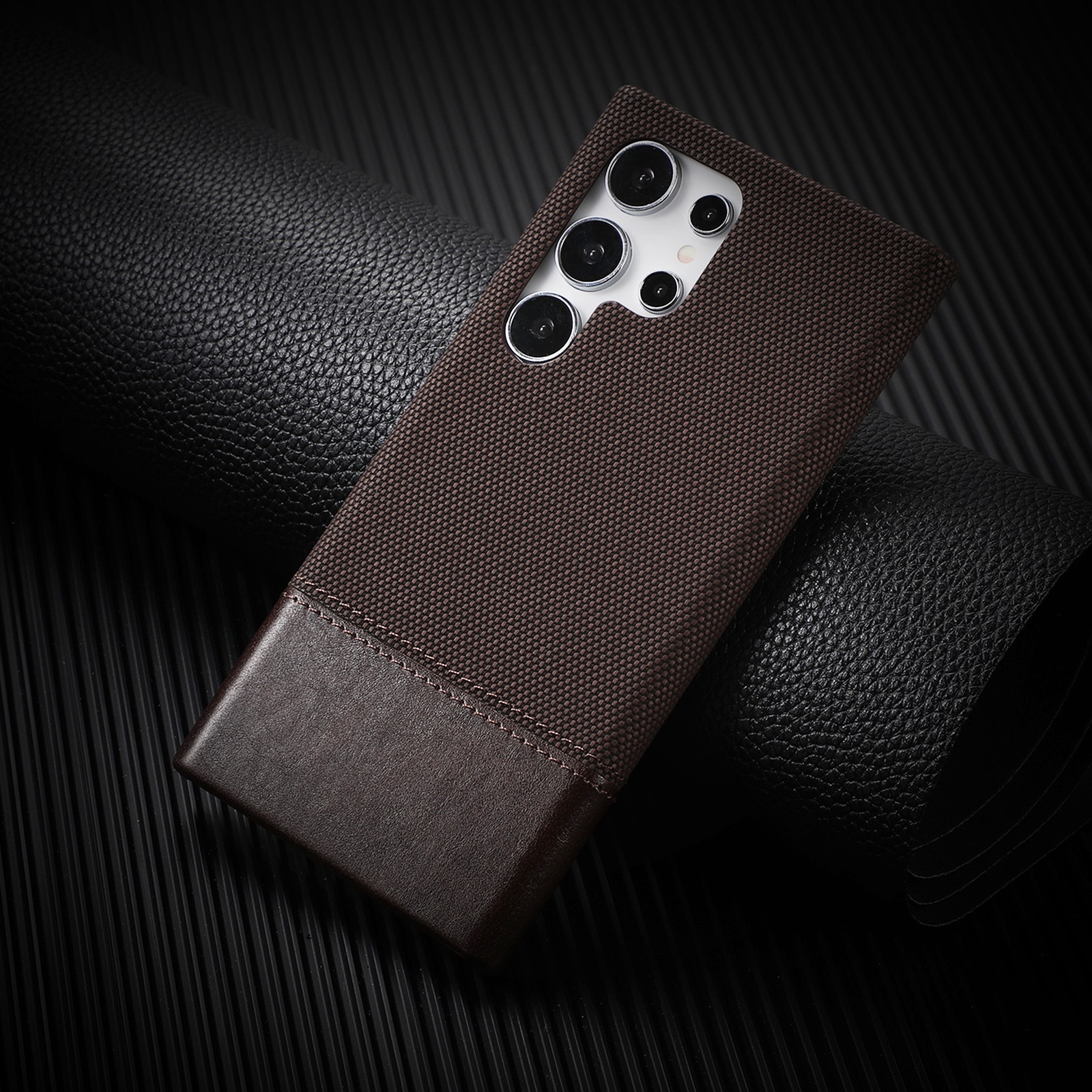 Leather Stitching Anti-slip Phone Case