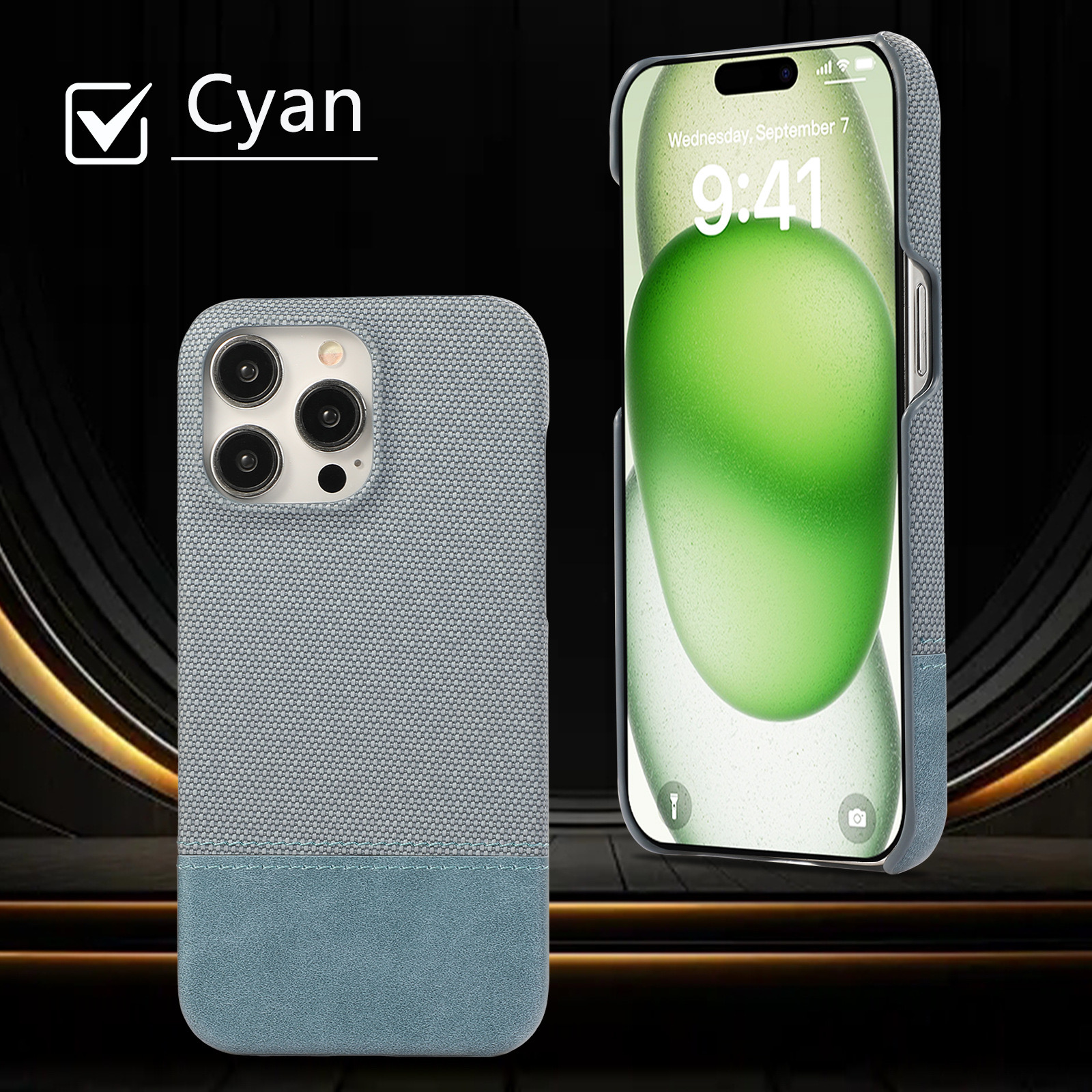 Leather Stitching Anti-slip Phone Case