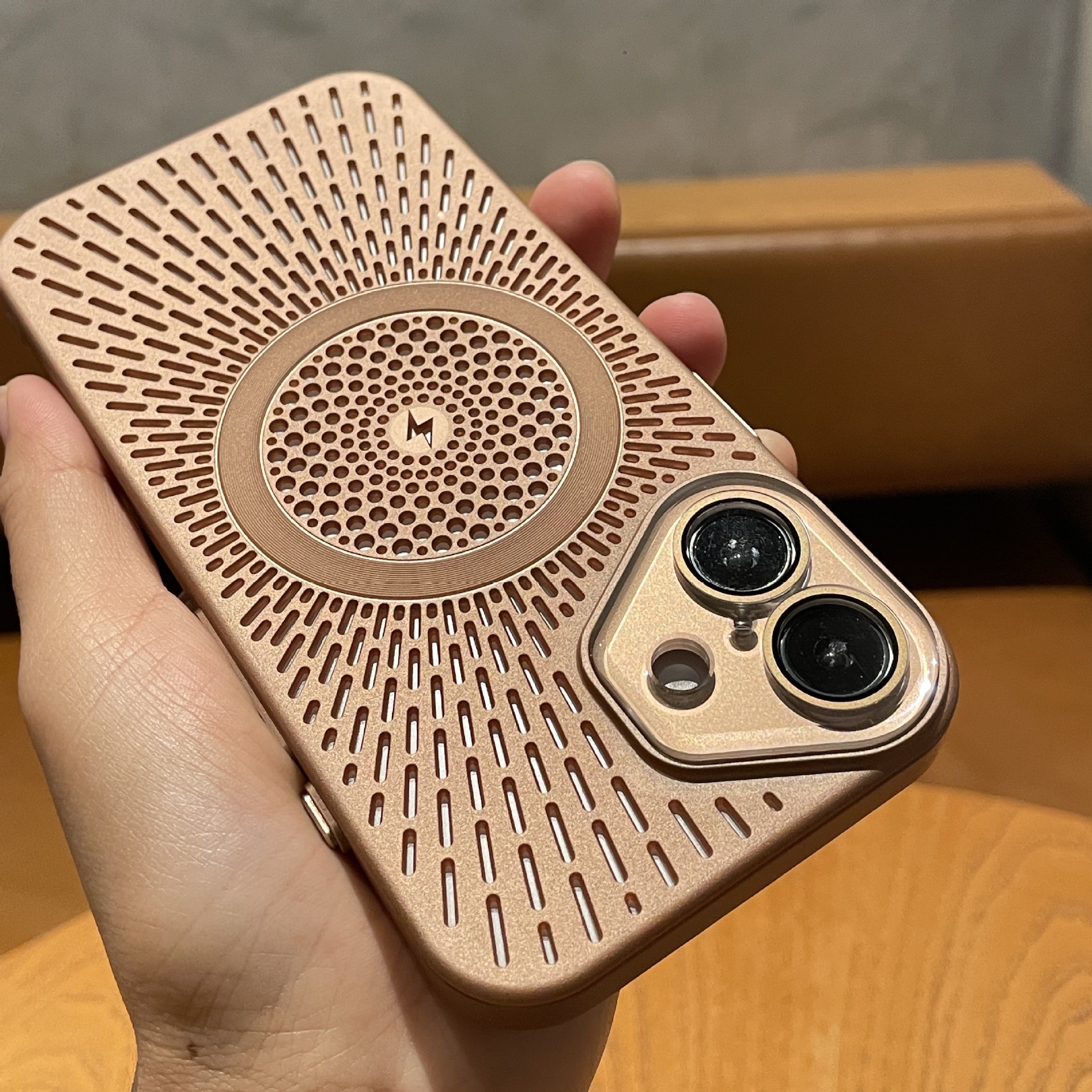 Ice Cooling Frosted Magnetic Phone Case