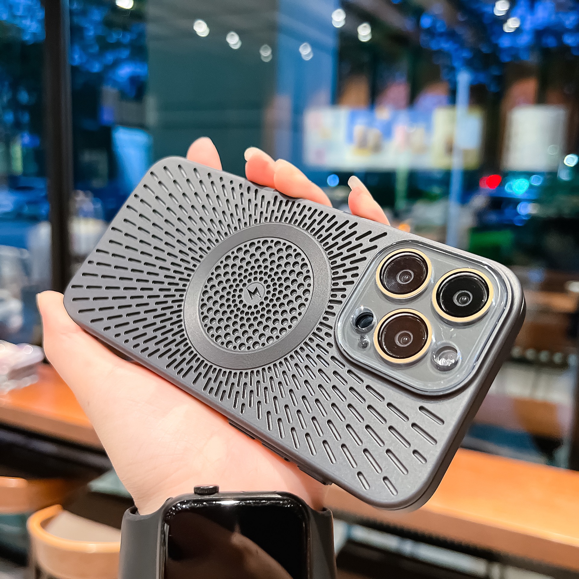 Ice Cooling Frosted Magnetic Phone Case