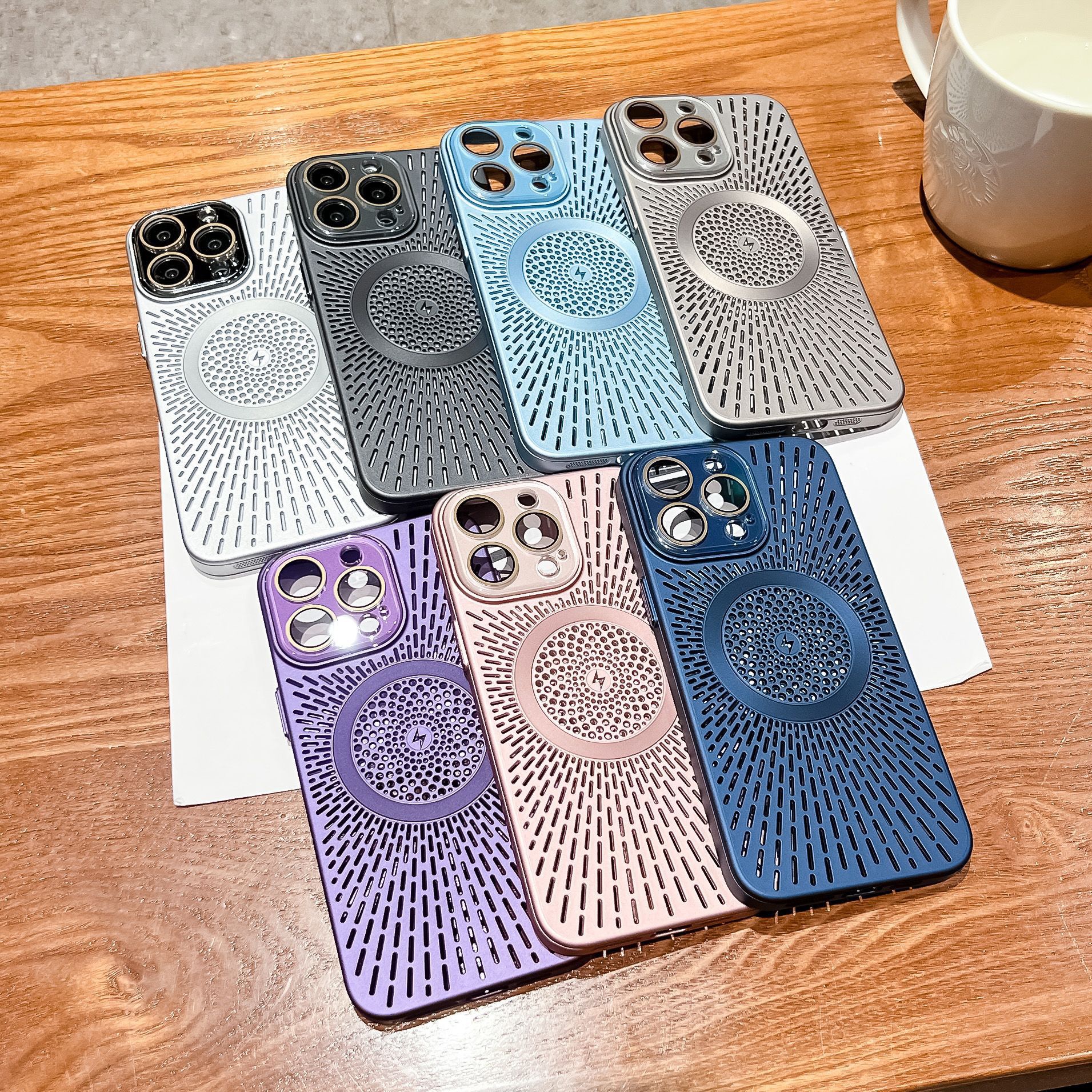 Ice Cooling Frosted Magnetic Phone Case