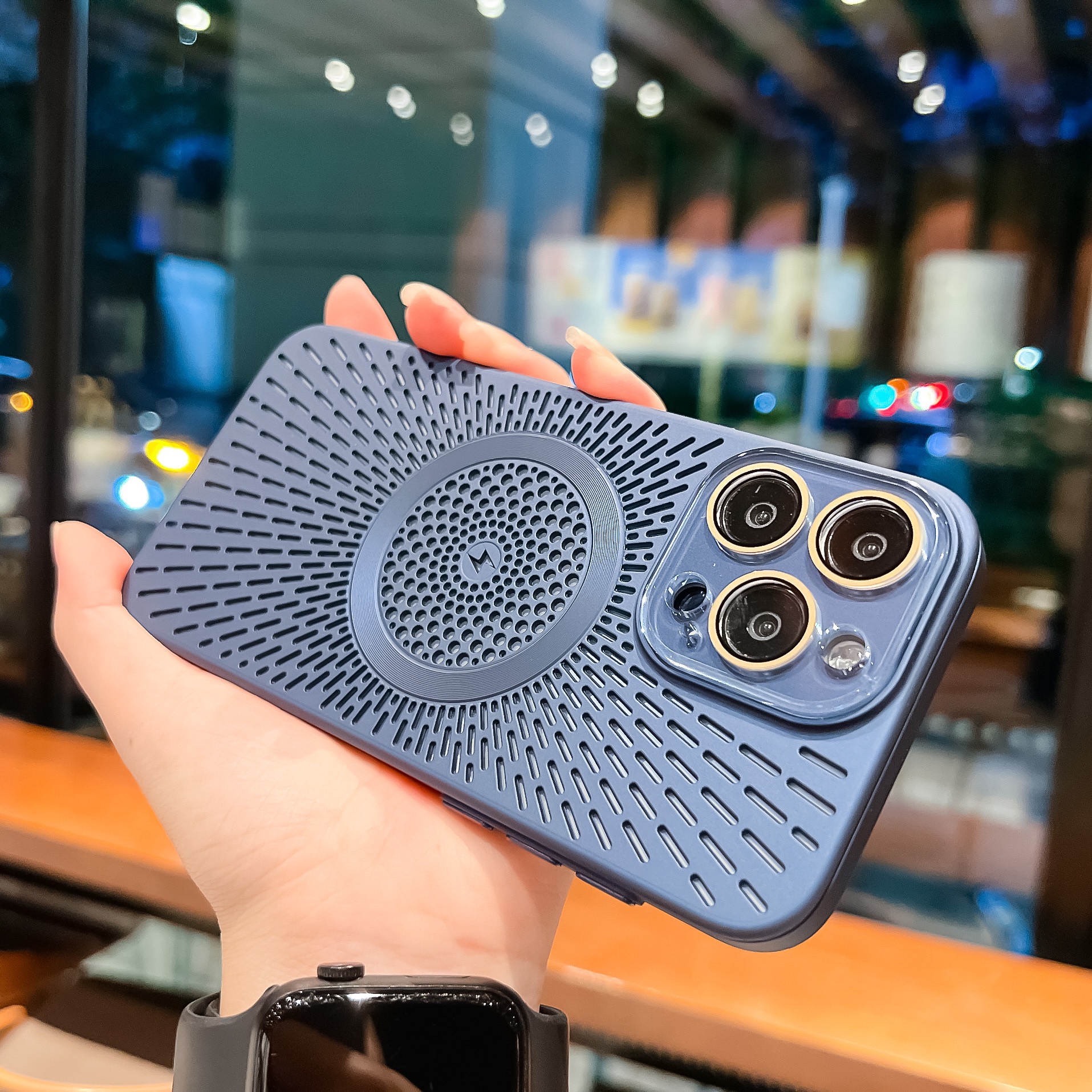 Ice Cooling Frosted Magnetic Phone Case