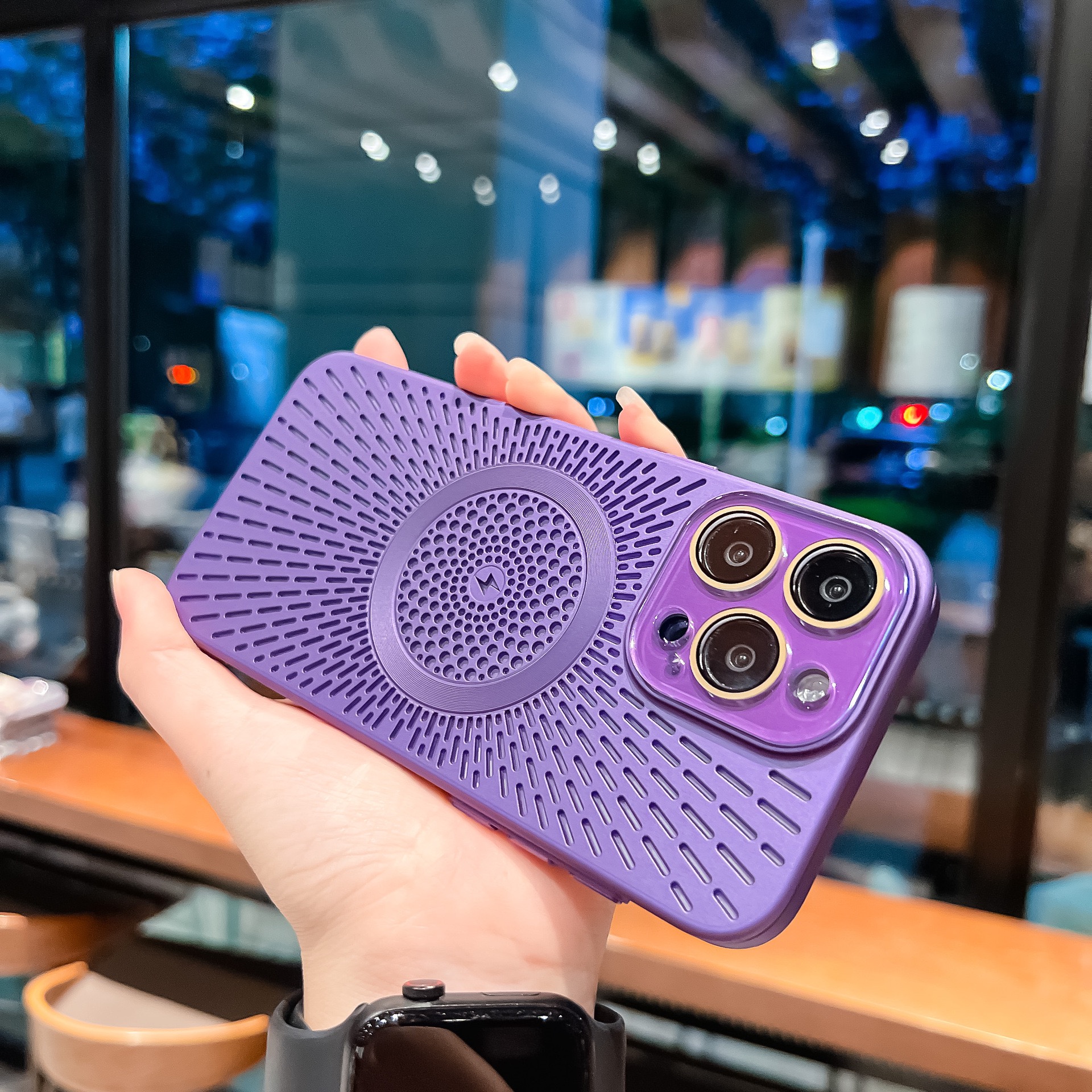 Ice Cooling Frosted Magnetic Phone Case