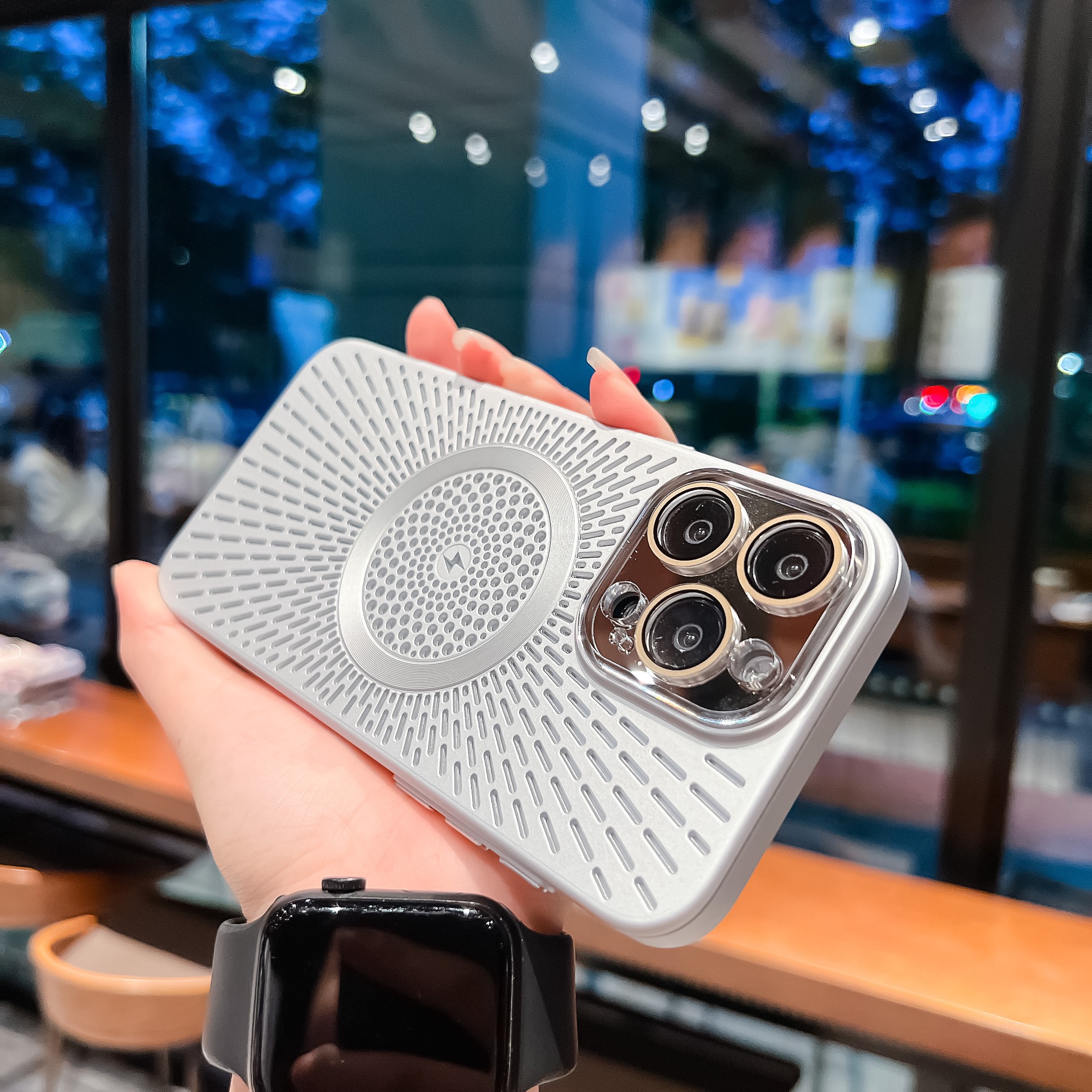 Ice Cooling Frosted Magnetic Phone Case