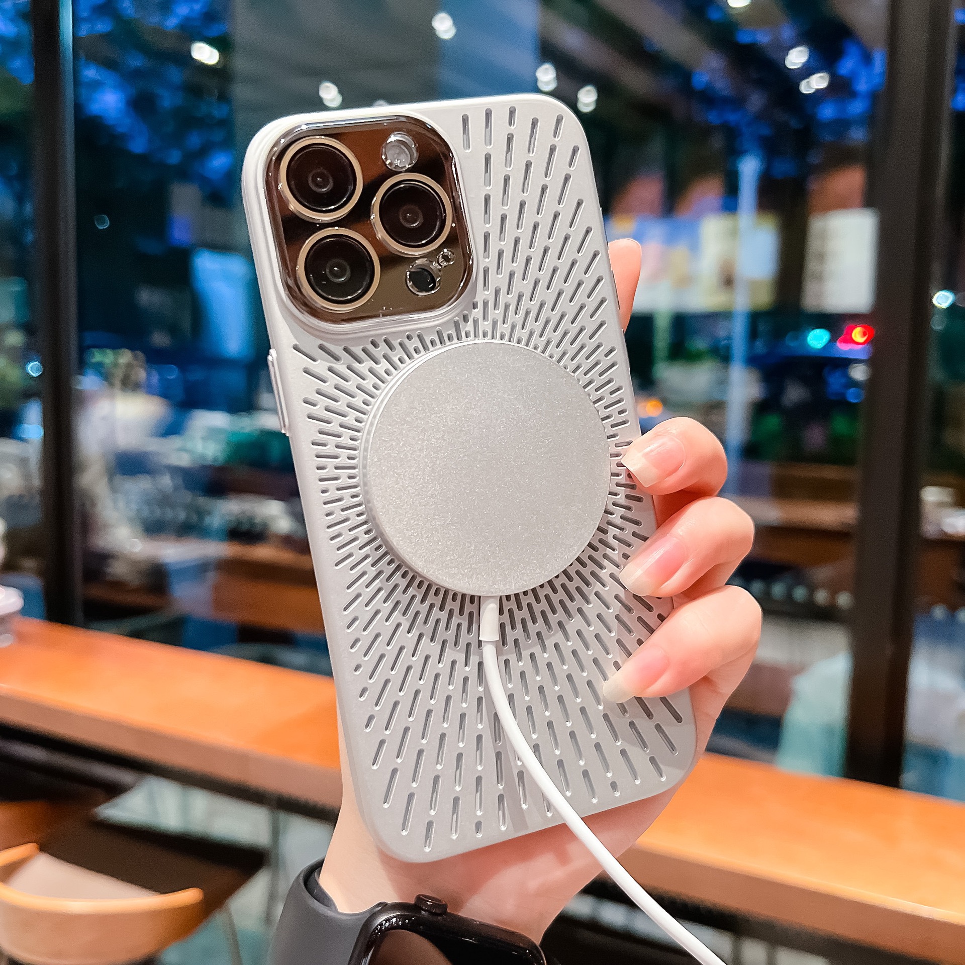 Ice Cooling Frosted Magnetic Phone Case