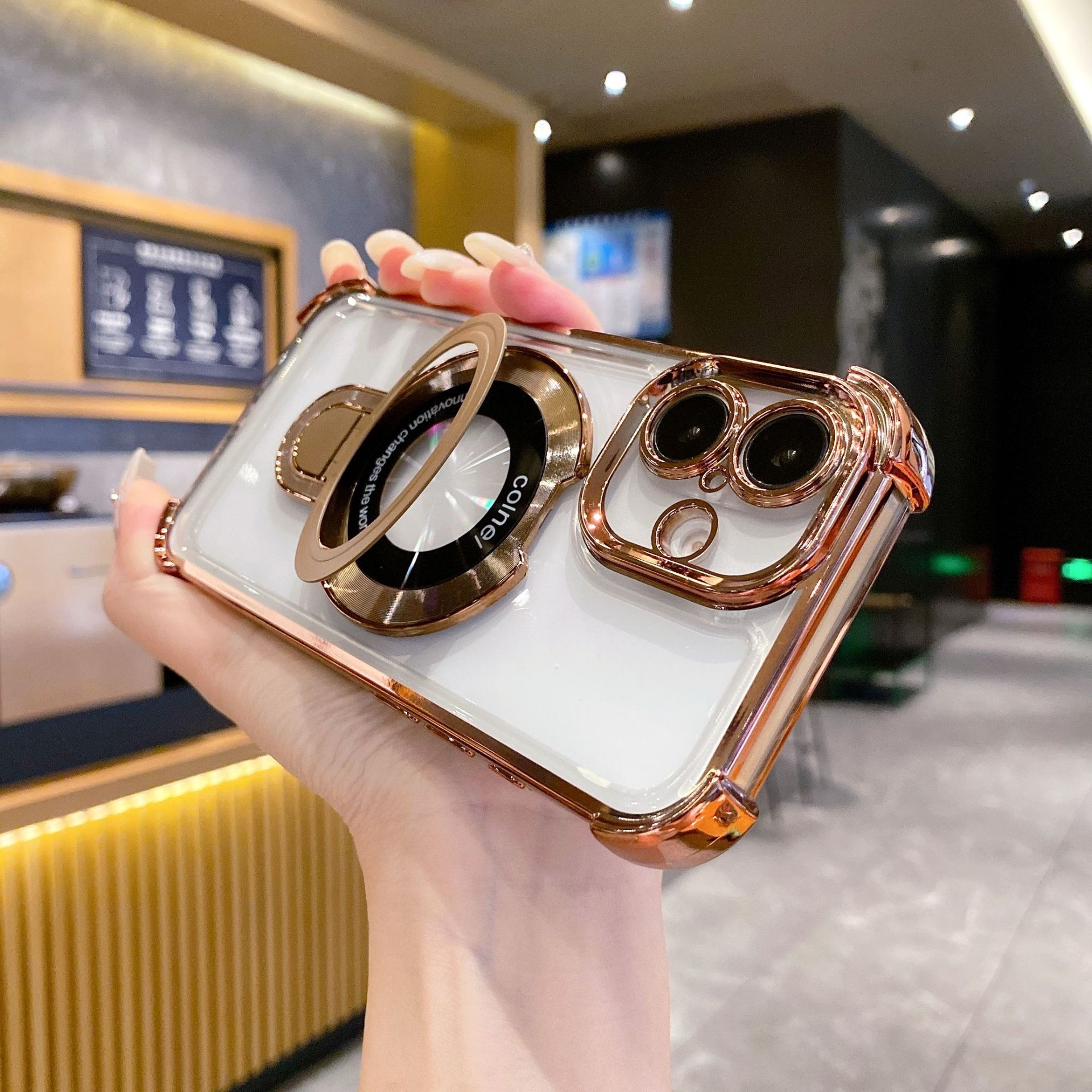 Fashion Anti-fall Magnetic Phone Case