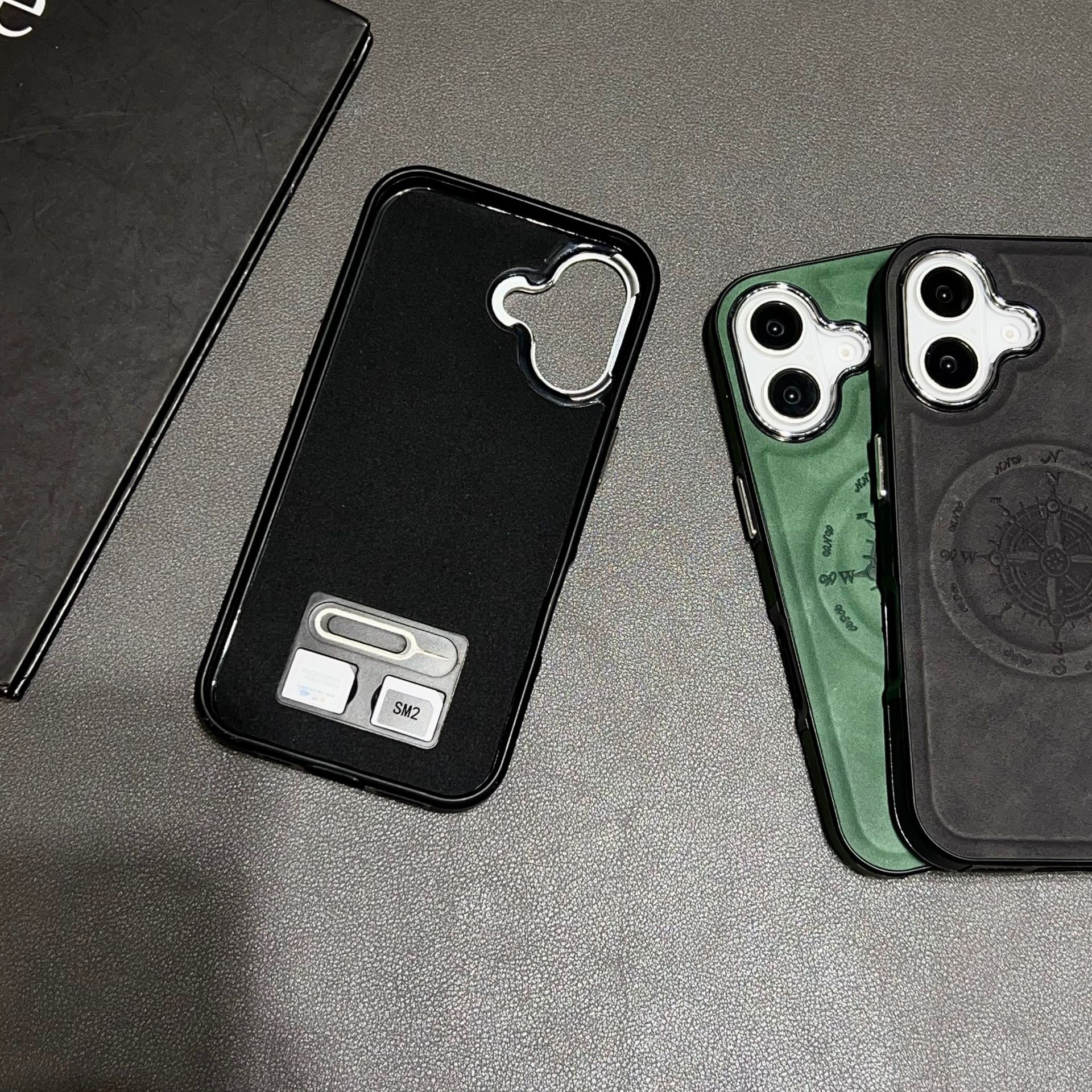 Leather Nautical Magnetic Anti-fall Phone Case