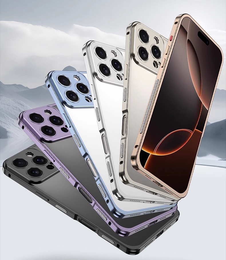 Premium Metal Frame Heat Dissipation Phone Case