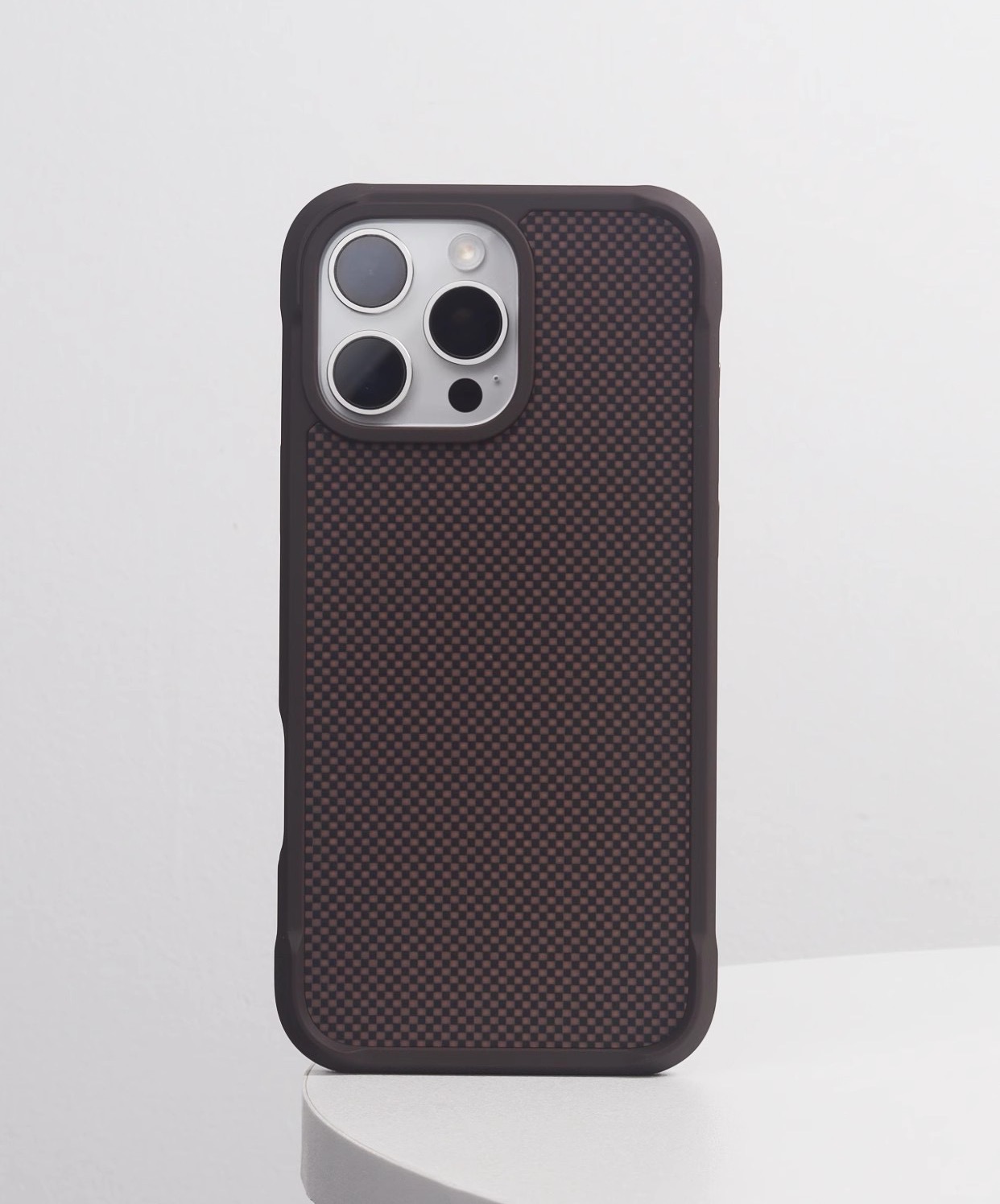 Kevlar Carbon Fiber Leather Anti-Fall Magnetic Phone Case