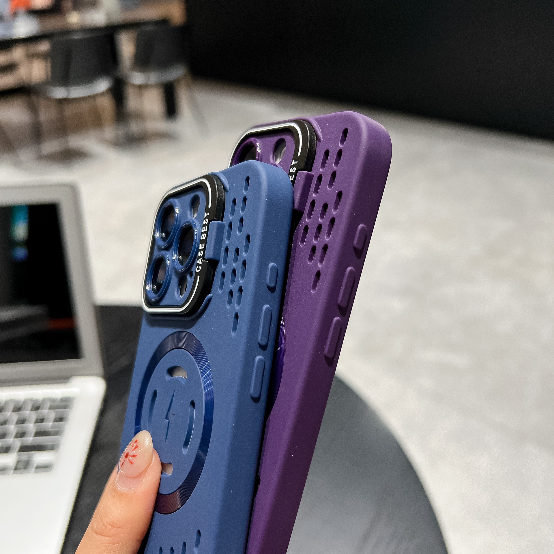 Frost Cooling Lens Bracket Magnetic Phone Case