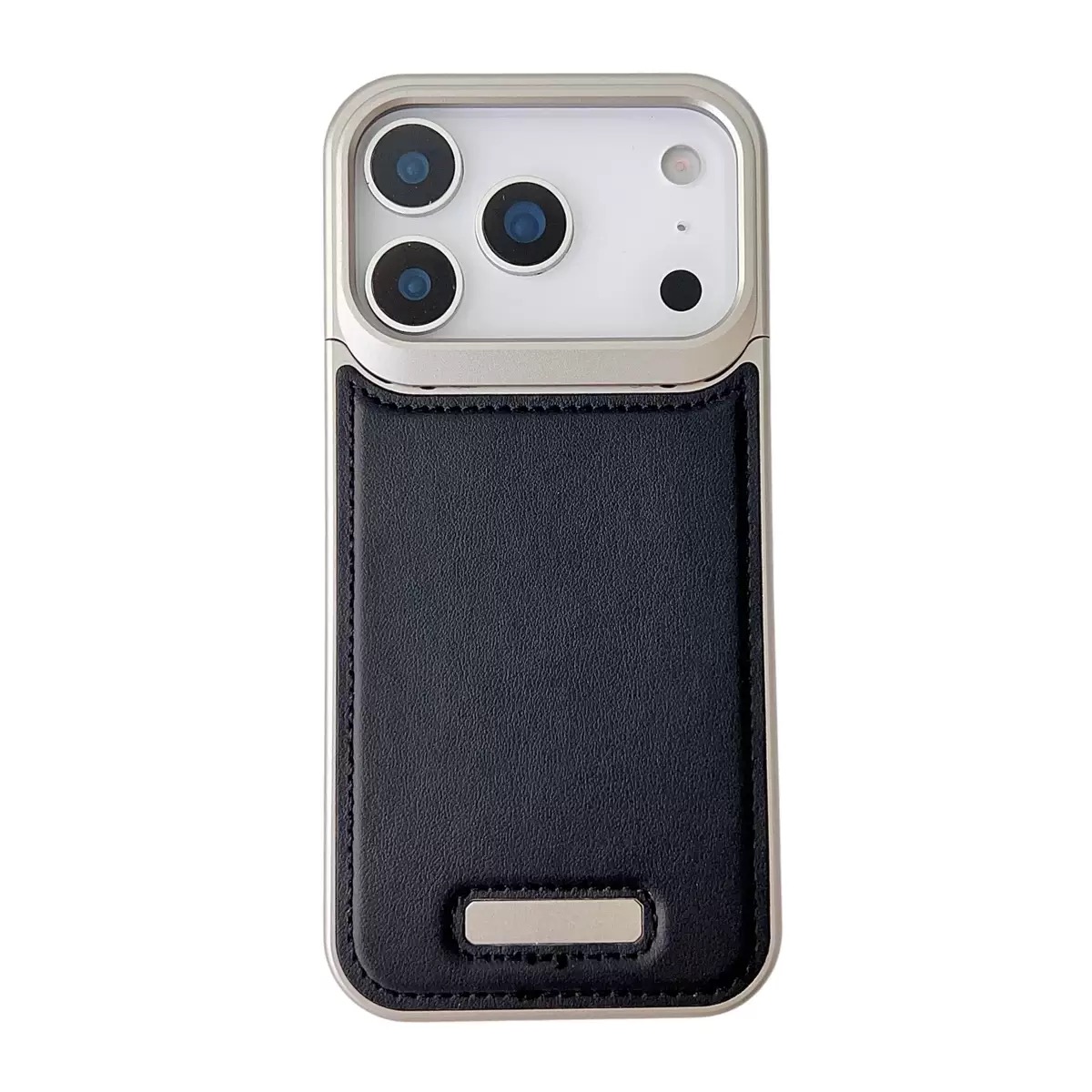 2025 New Leather Metal Aromatherapy Phone Case
