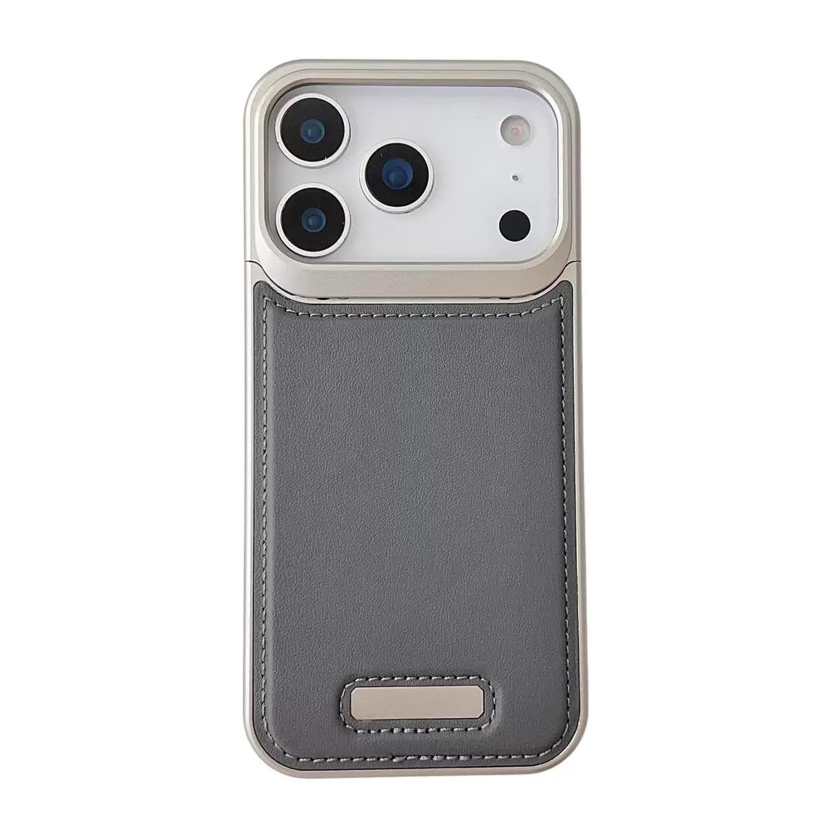 2025 New Leather Metal Aromatherapy Phone Case