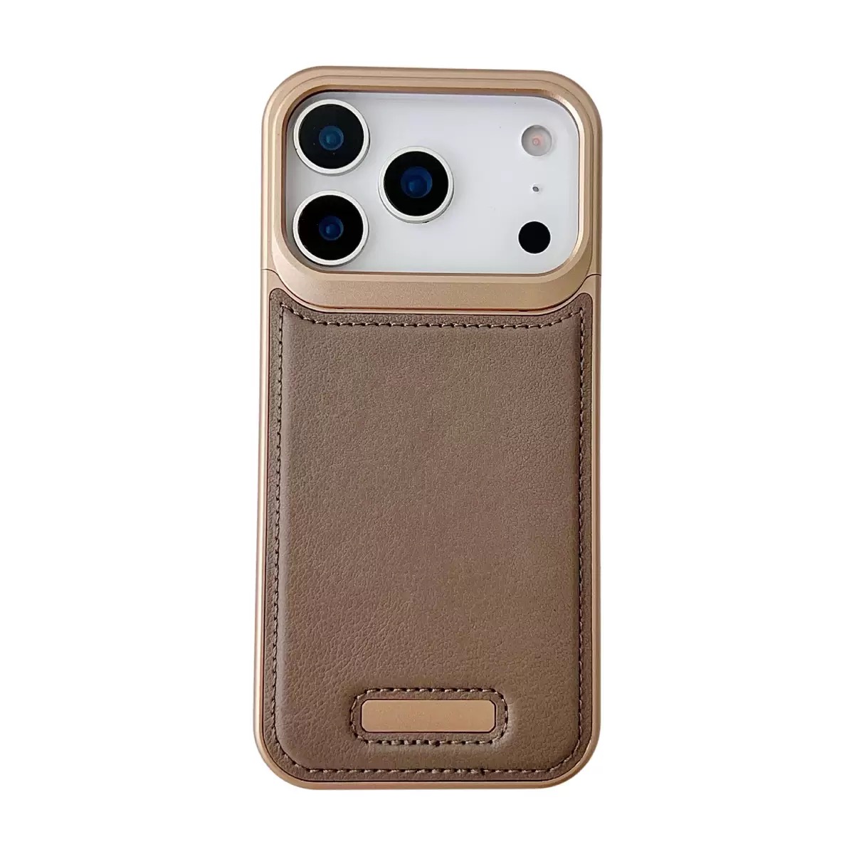 2025 New Leather Metal Aromatherapy Phone Case