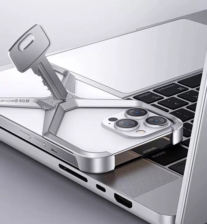 Innovative X Metal Frame Mobile Phone Case