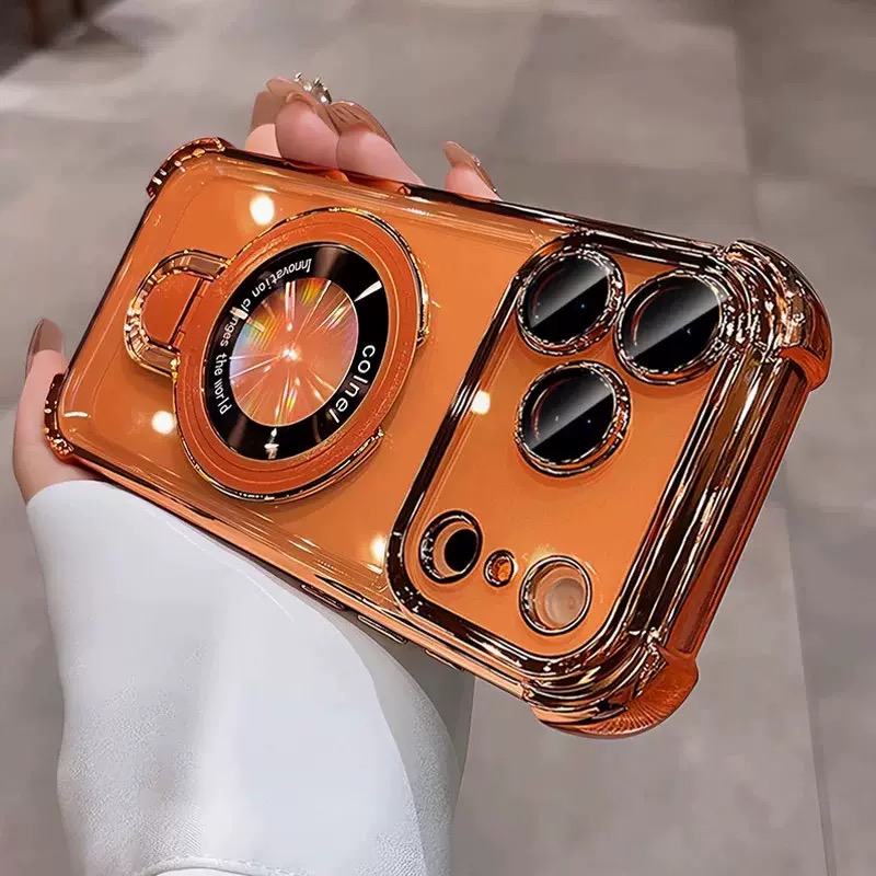 Fashion Anti-fall Bracket Magnetic Phone Case