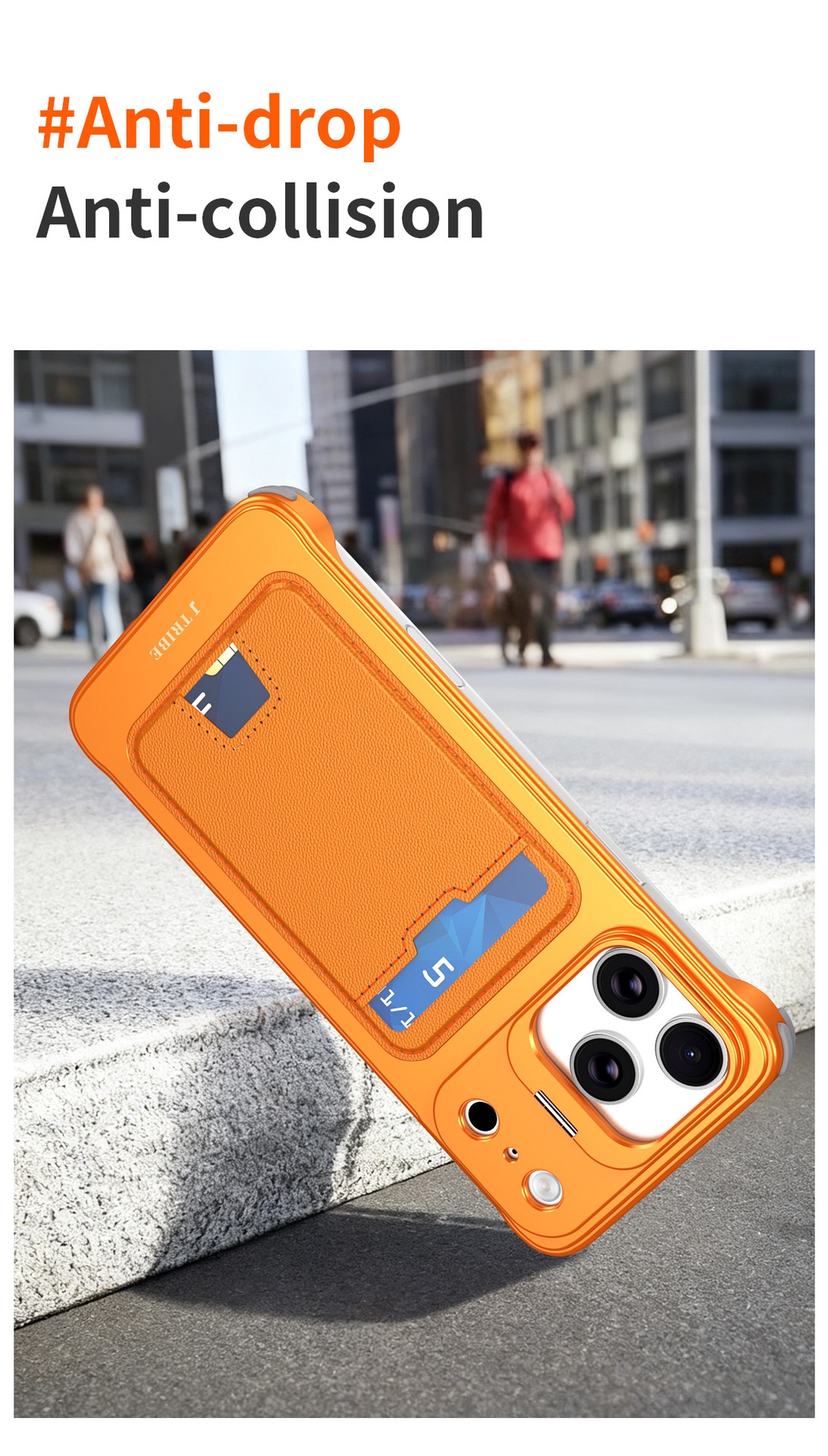 Card Holder Metal Frameless Lens Holder Phone Case