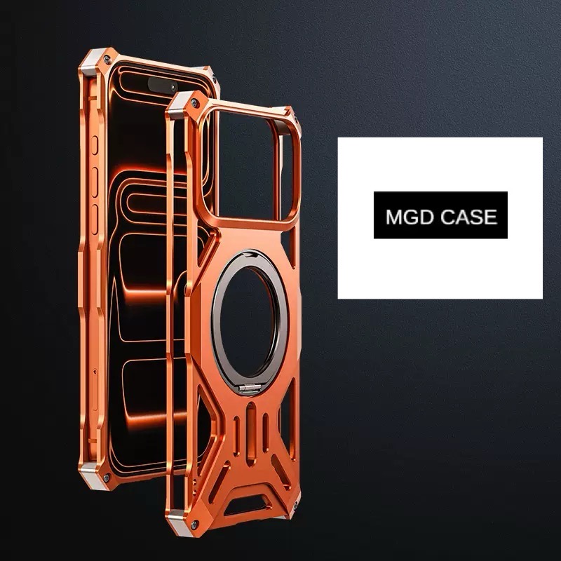 Aluminum Alloy Magnetic Frameless Phone Case