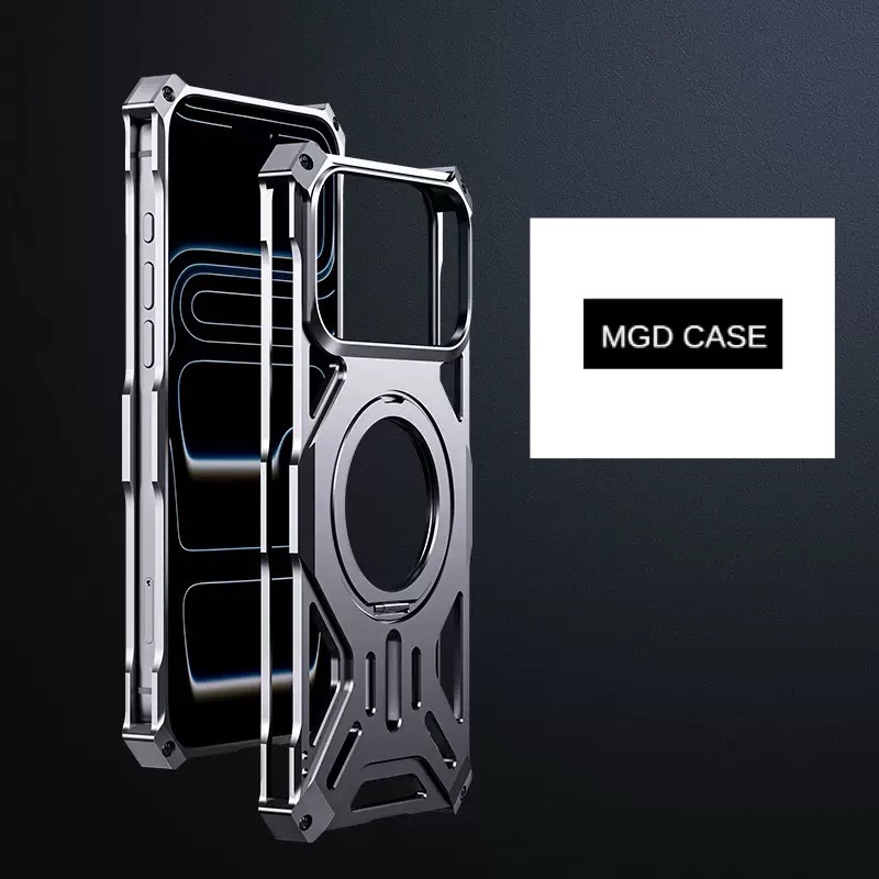 Aluminum Alloy Magnetic Frameless Phone Case