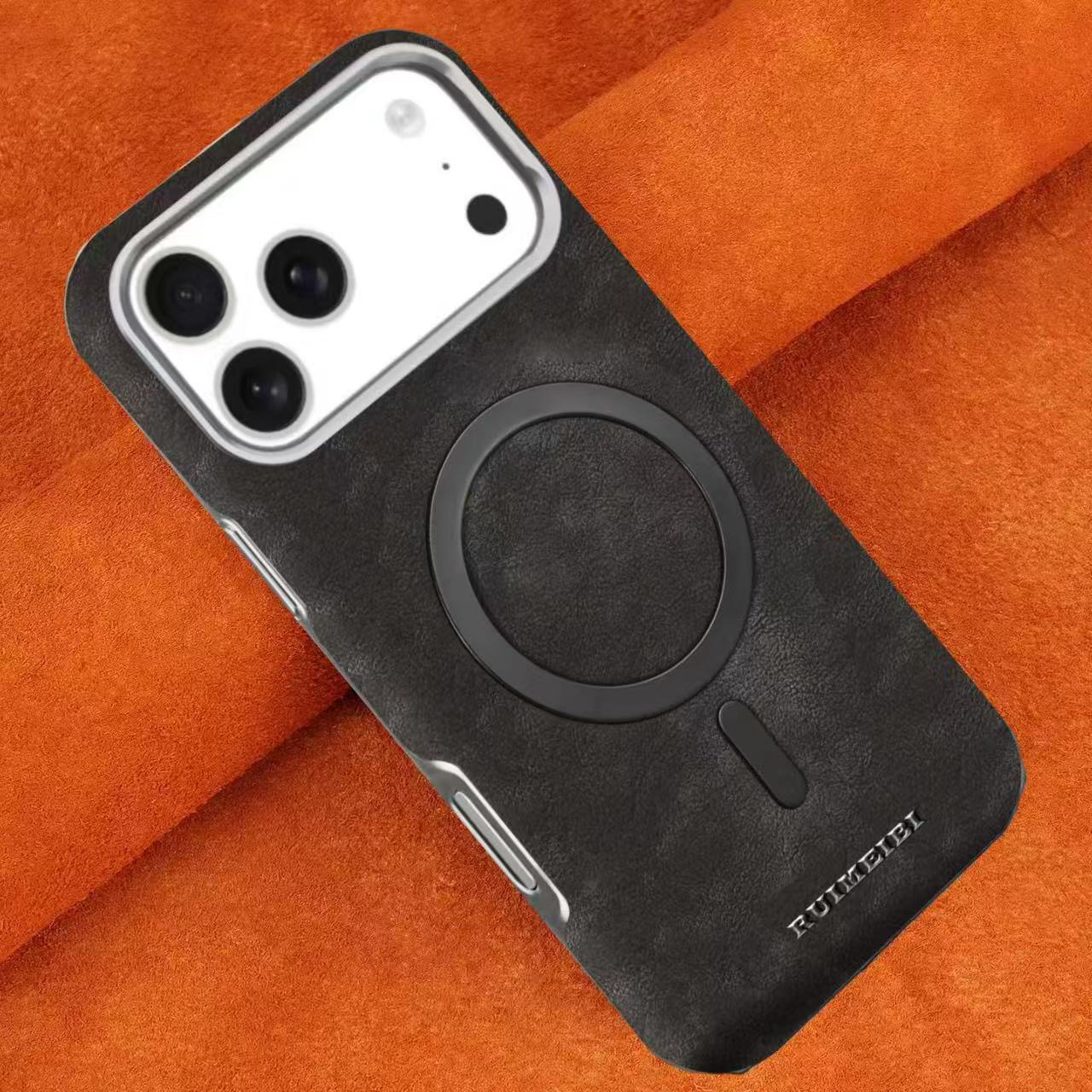 New Business Suede Magnetic Phone Case