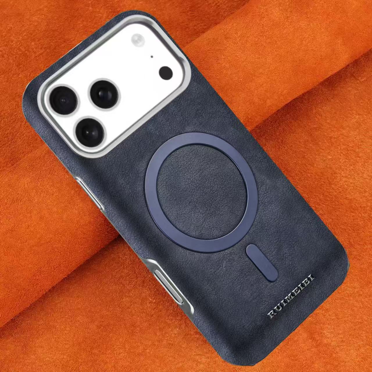 New Business Suede Magnetic Phone Case