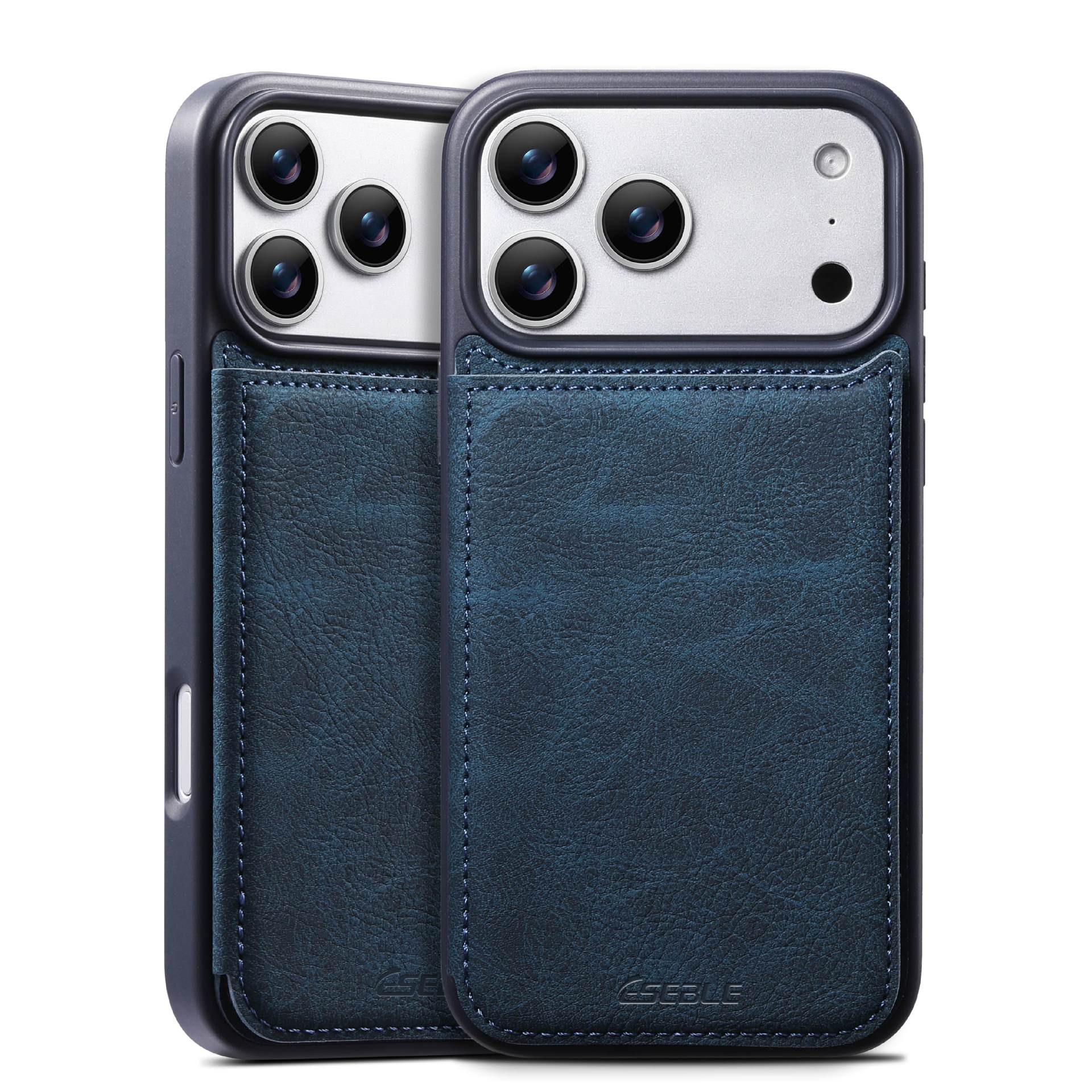 Leather back cover SIM card slot phone case