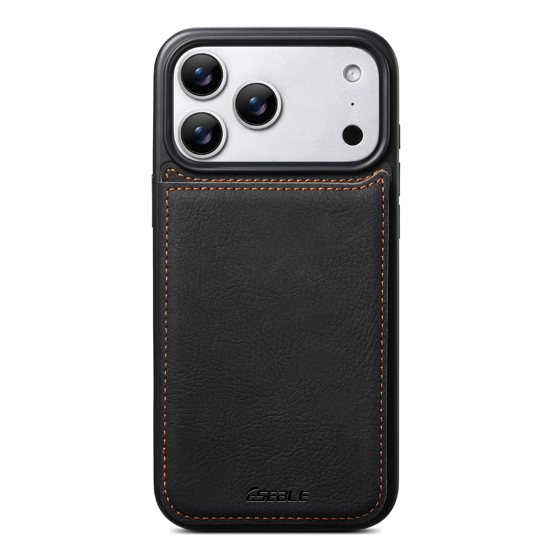 Leather back cover SIM card slot phone case