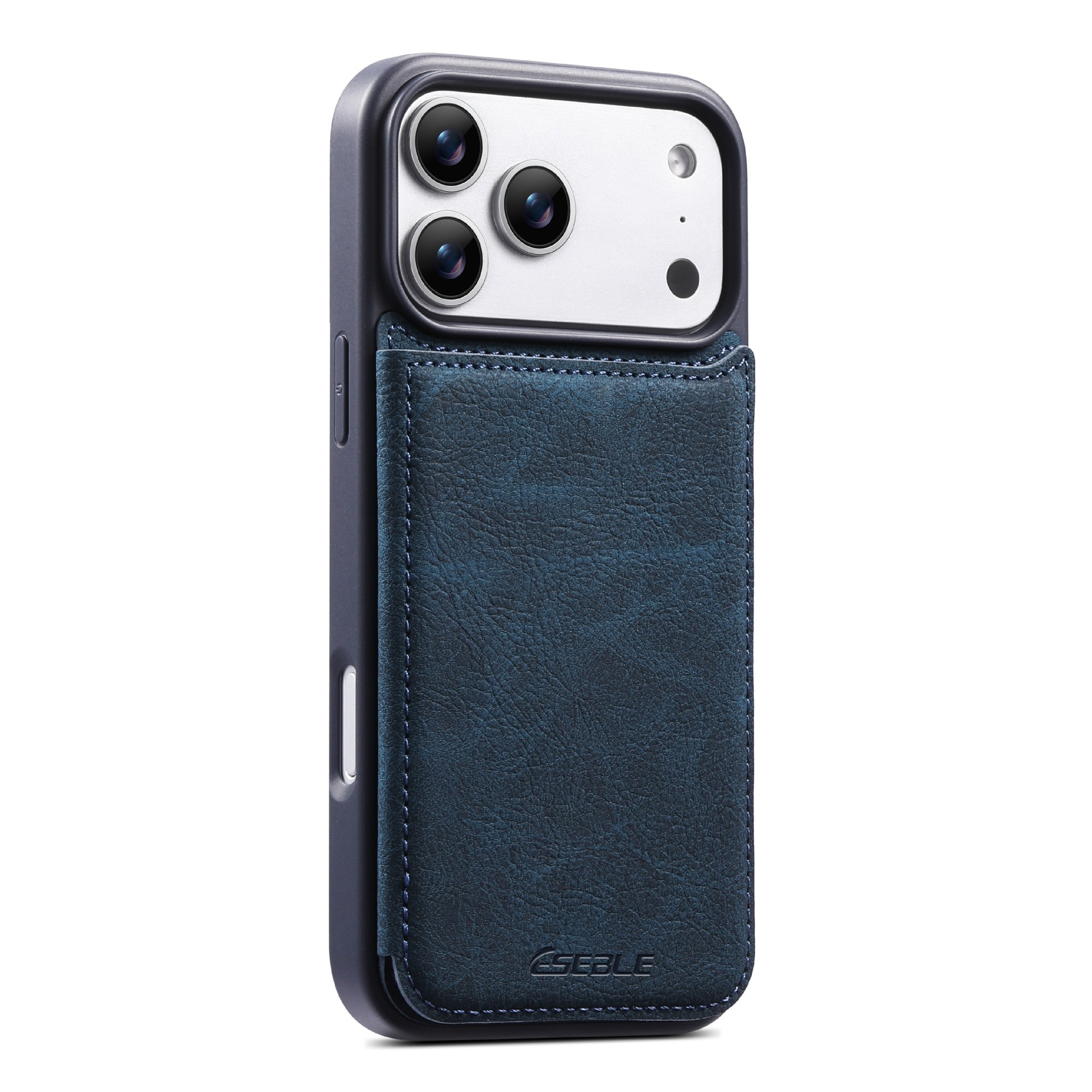 Leather back cover SIM card slot phone case