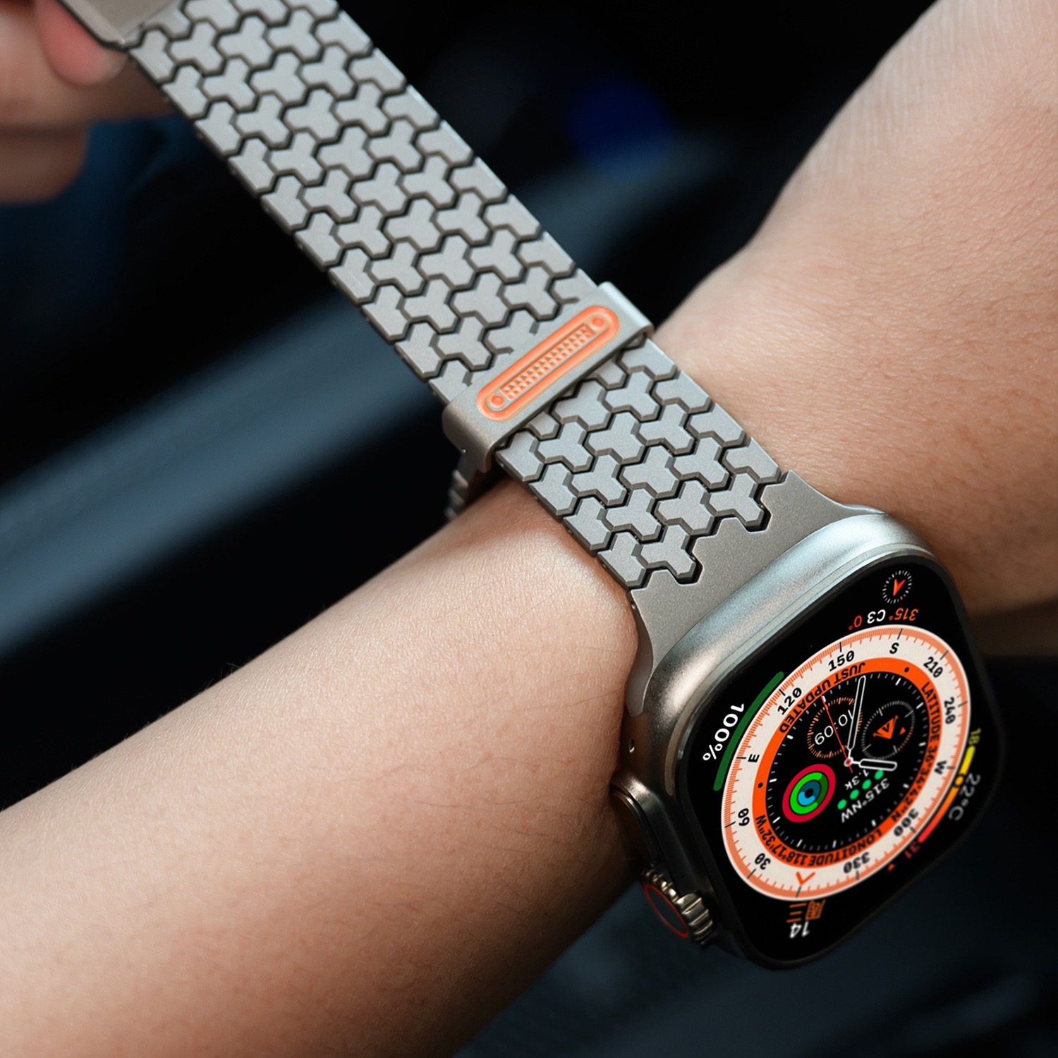 MGD Compatible with Apple Watch bands 42/46/38/40/41/44/45/49mm New Magnetic Stainless Steel for iWatch Series 11 10 9 8 7 6 5 4 SE/Ultra 3-MGD CASE