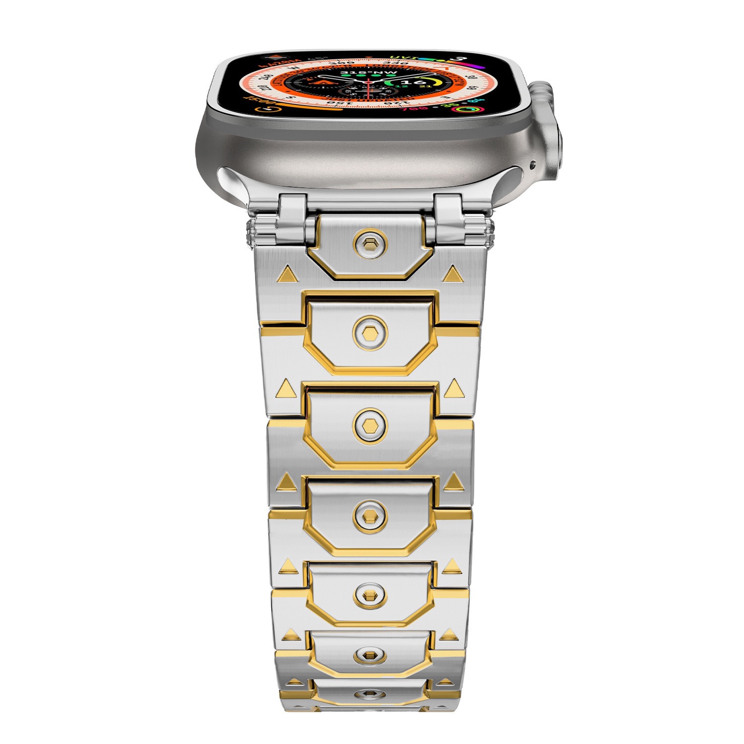 Titan MGD Compatible with Apple Watch bands 42/46/38/40/41/44/45/49mm New Magnetic Stainless Steel for iWatch Series 11 10 9 8 7 6 5 4 SE/Ultra 3-MGD CASE