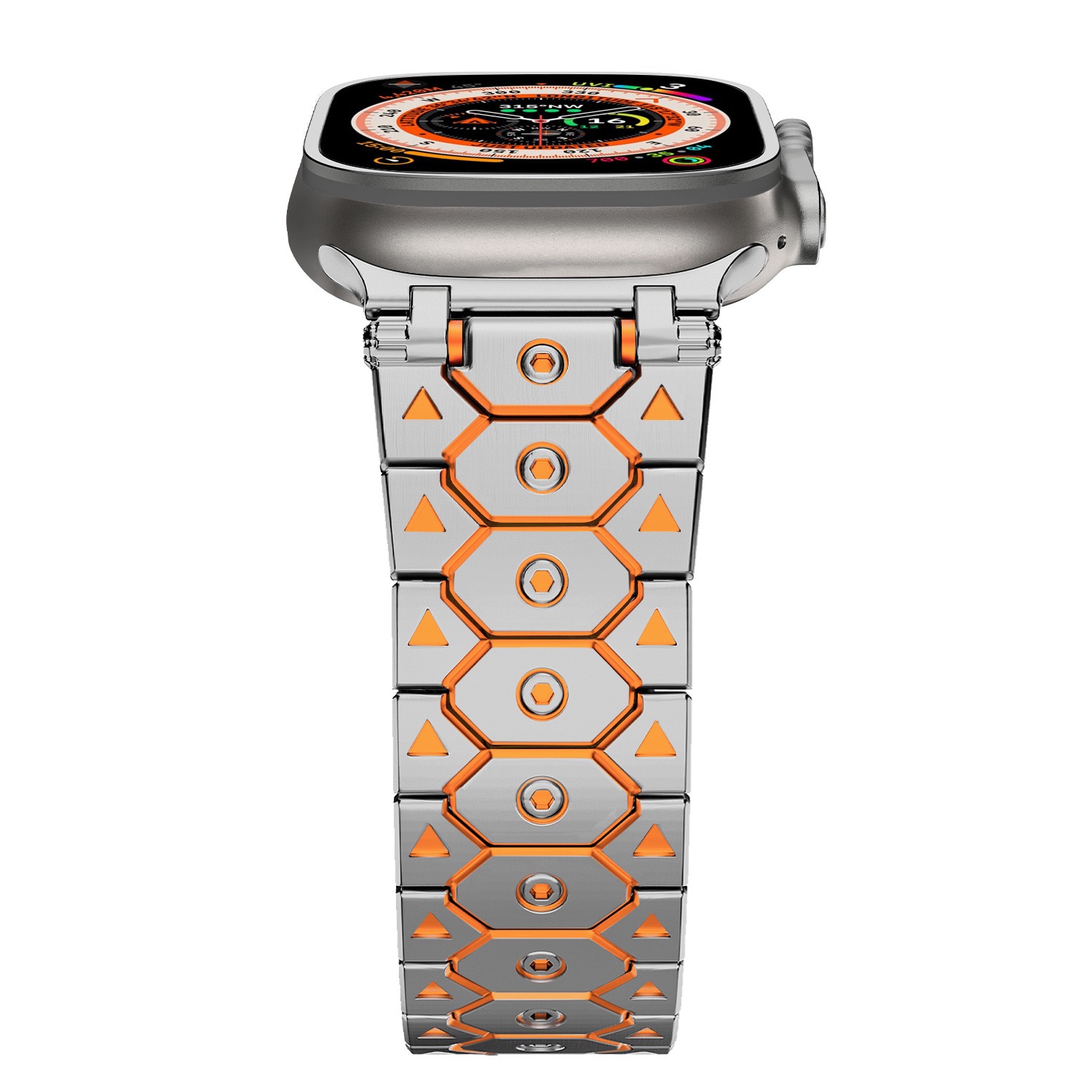 Titan MGD Compatible with Apple Watch bands 42/46/38/40/41/44/45/49mm New Magnetic Stainless Steel for iWatch Series 11 10 9 8 7 6 5 4 SE/Ultra 3-MGD CASE