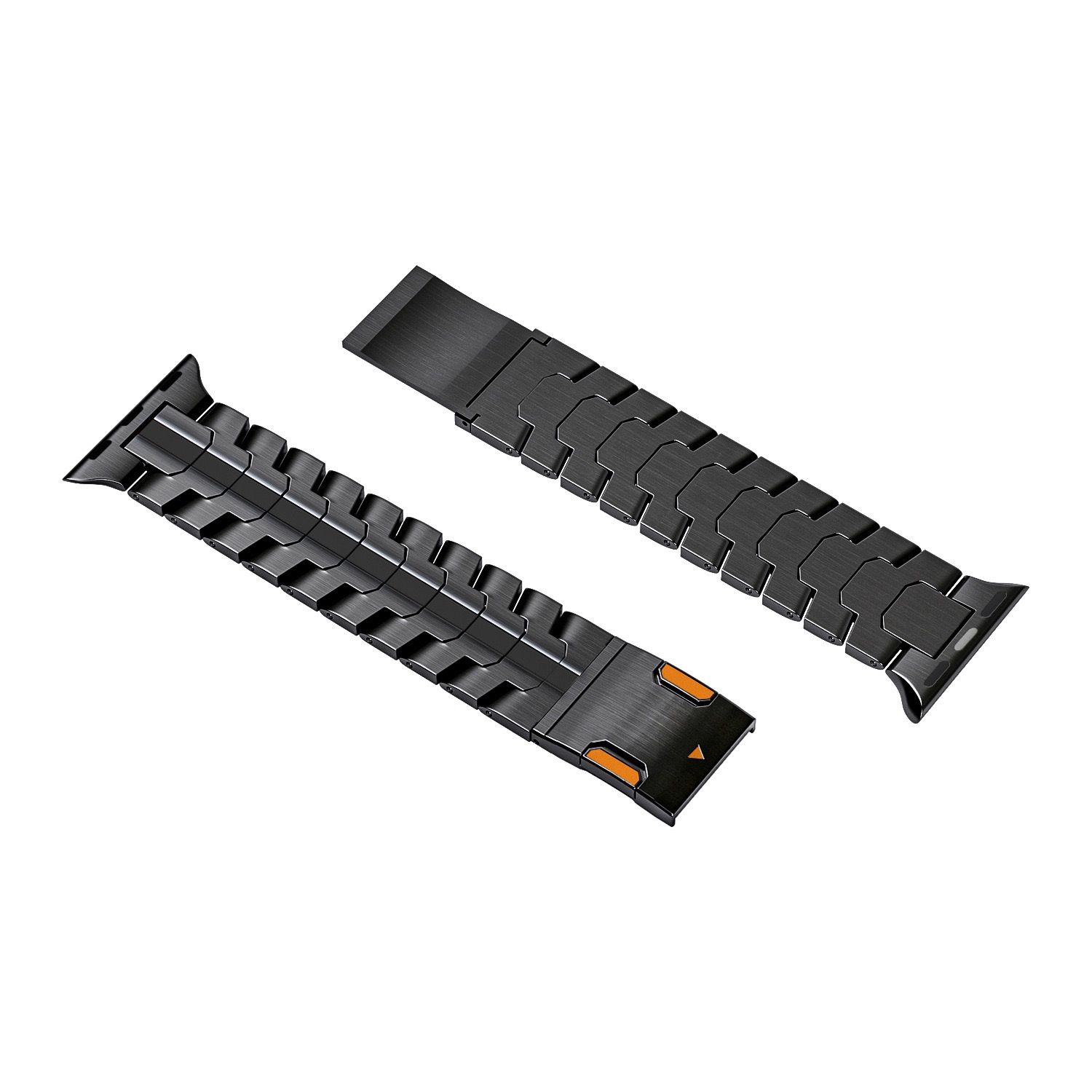 MGD Compatible with Apple Watch bands 42/46/44/45/49mm New Magnetic Ultra Pure Titanium iWatch Band, S9 Titanium Alloy-MGD CASE