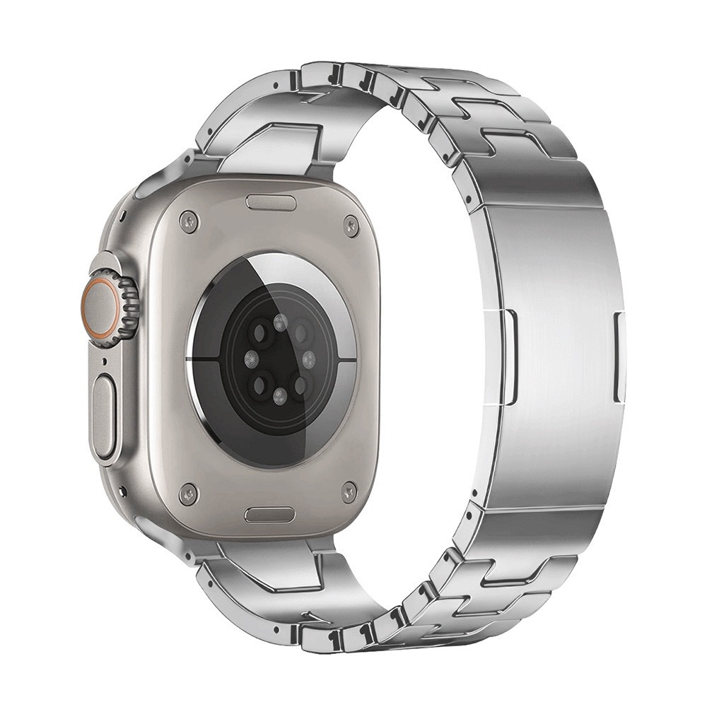 MGD H-shaped Compatible with Apple Watch bands 42/46/44/45/49mm New Magnetic Stainless Steel for iWatch Series 11 10 9 8 7 6 5 4 SE/Ultra 3-MGD CASE