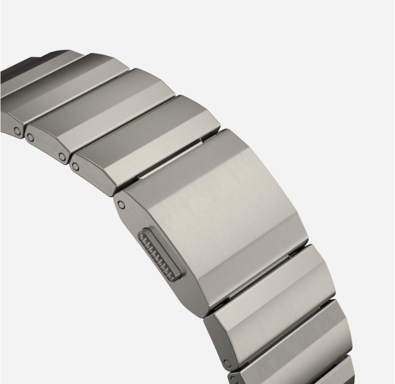 Norman MGD Compatible with Apple Watch bands 42/46/44/45/49mm New Magnetic Ultra Pure Titanium iWatch Band Titanium Alloy-MGD CASE