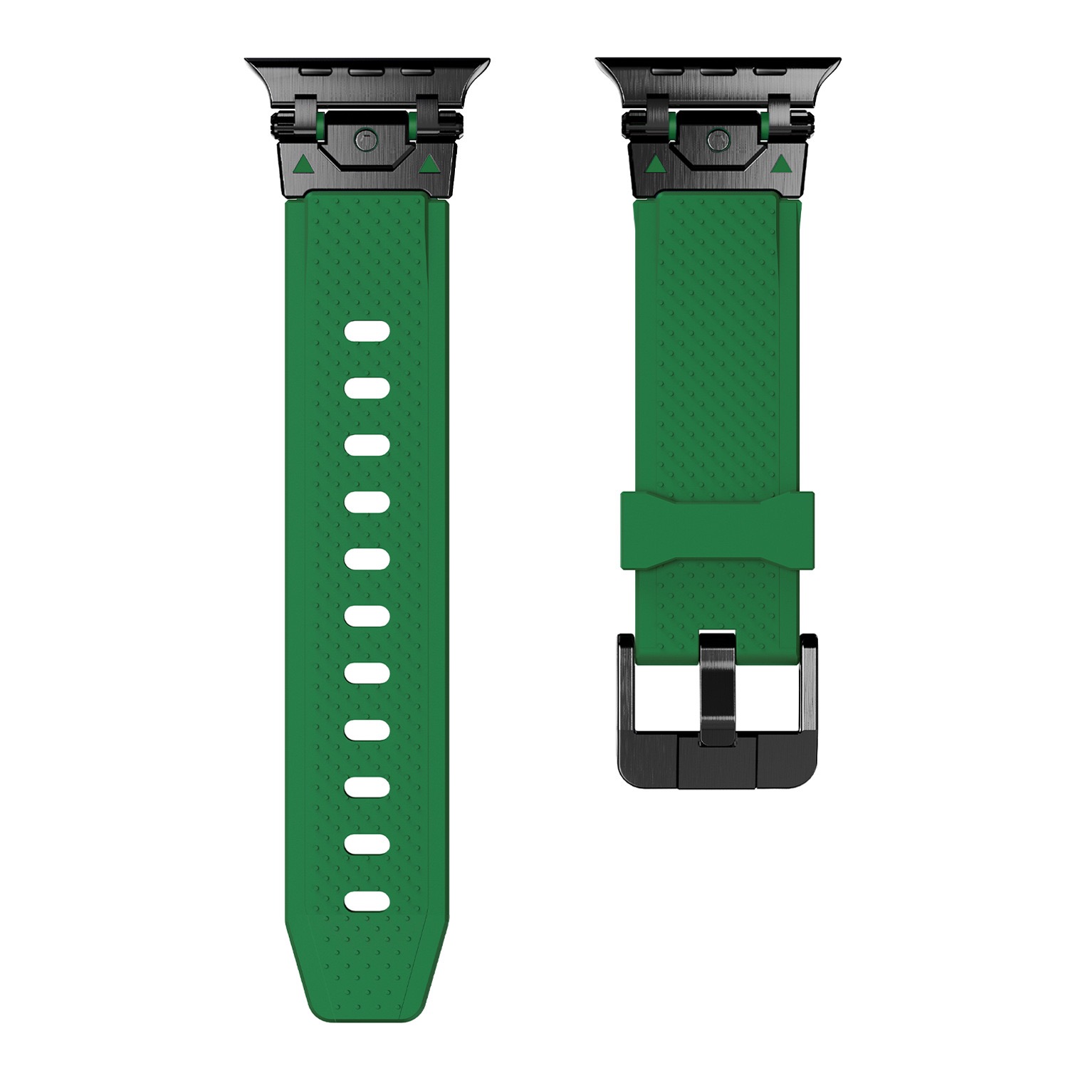 MGD Suitable for Apple Watch outdoor sports watch band made of Metal Stainless Steel Bayer TPU Material 42/46/40/41/44/45/49mm for iWatch Series 11 10 9 8 7 6 5 4 SE/Ultra 3-MGD CASE