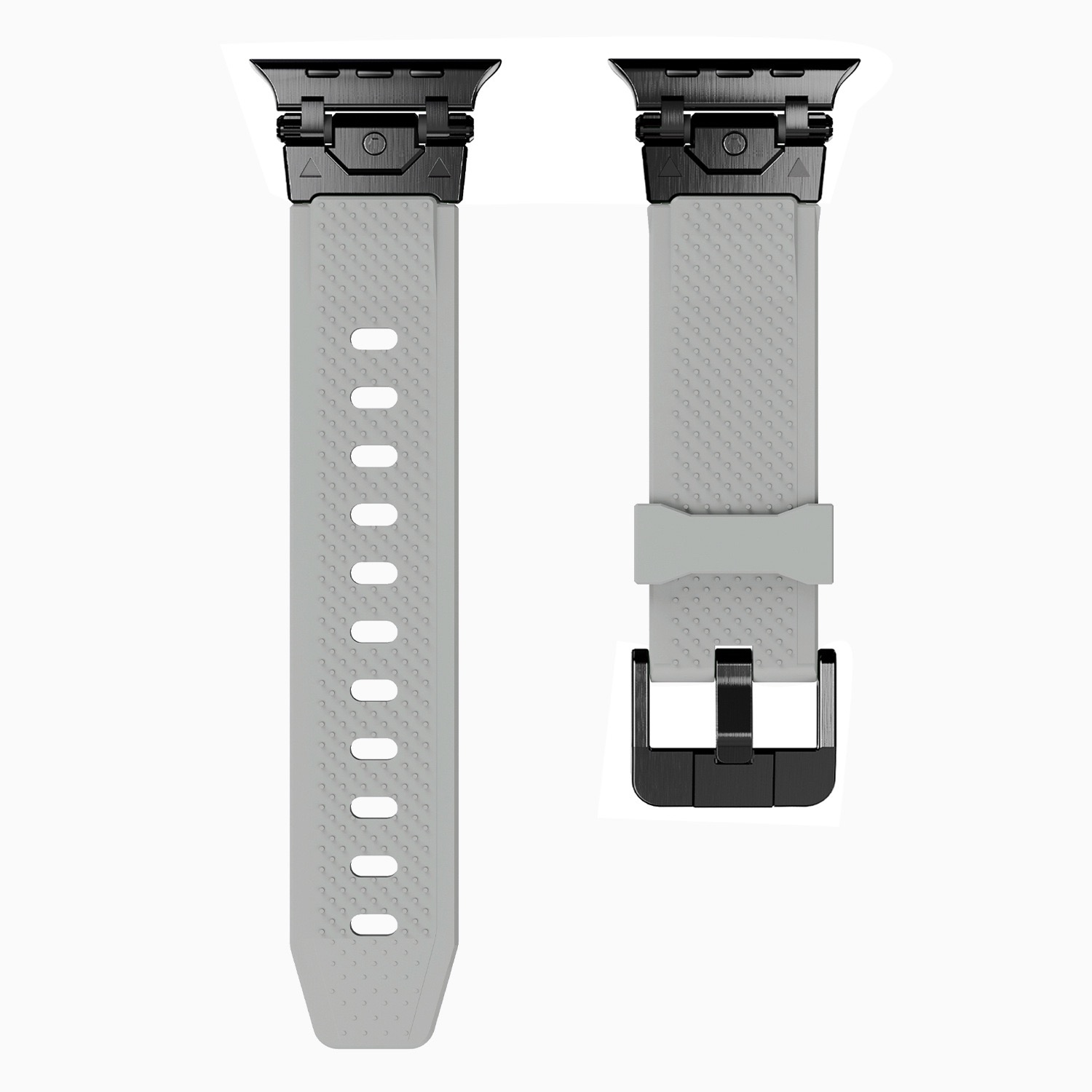 MGD Suitable for Apple Watch outdoor sports watch band made of Metal Stainless Steel Bayer TPU Material 42/46/40/41/44/45/49mm for iWatch Series 11 10 9 8 7 6 5 4 SE/Ultra 3-MGD CASE