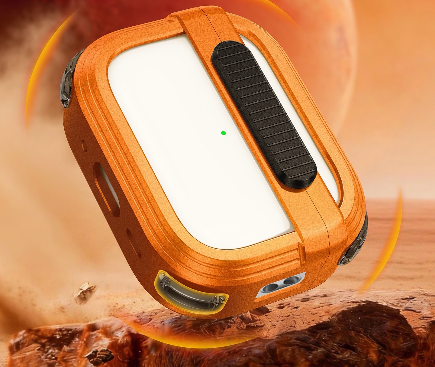 Compatible Apple Earphone Metal Magnetic Earphone Case